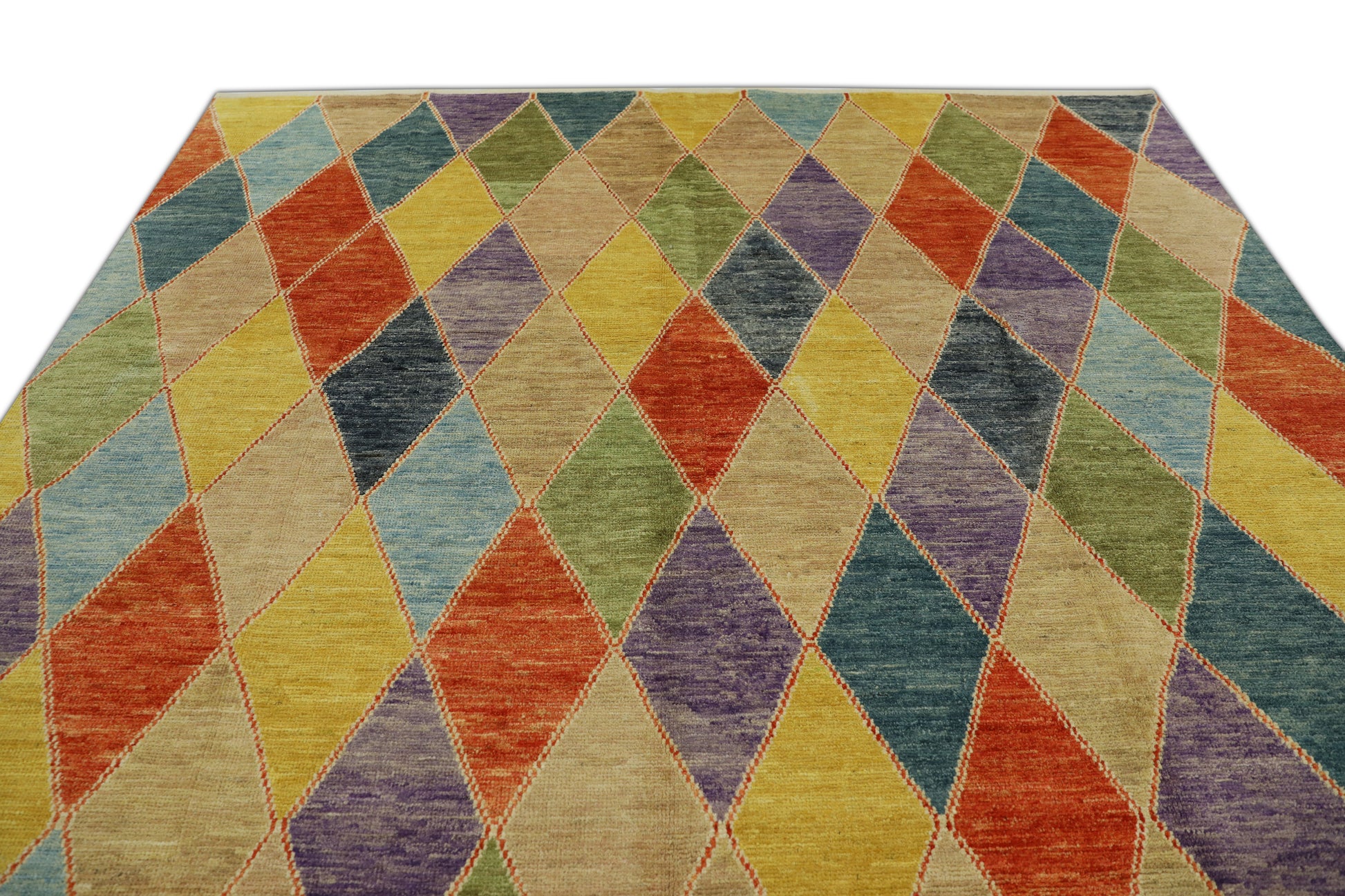 Turkish Tulu Rug Hand Knotted 8'2" x 10'4" #M-1027