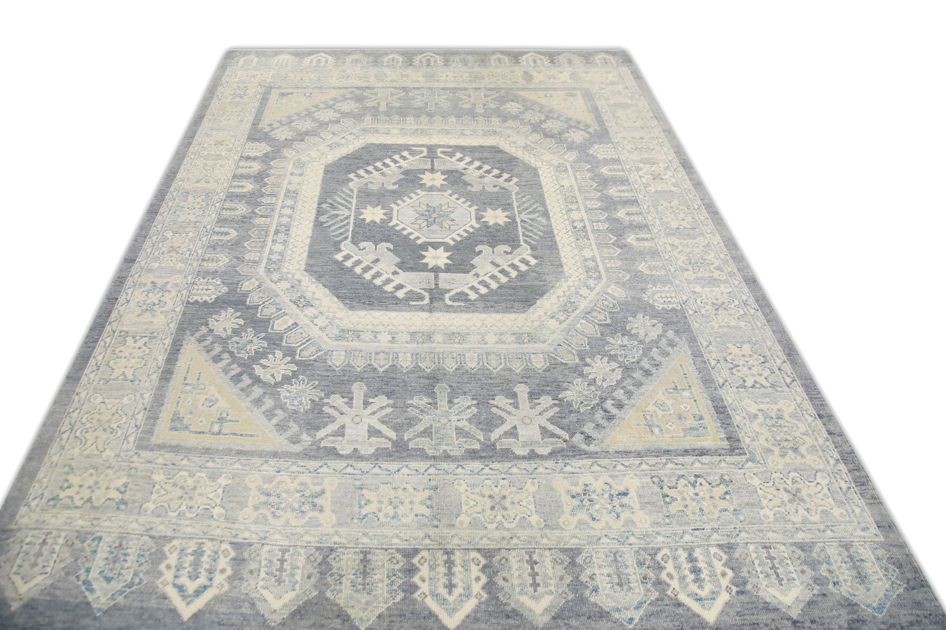 Turkish Oushak Rug 9'4" x 12'11" #7477