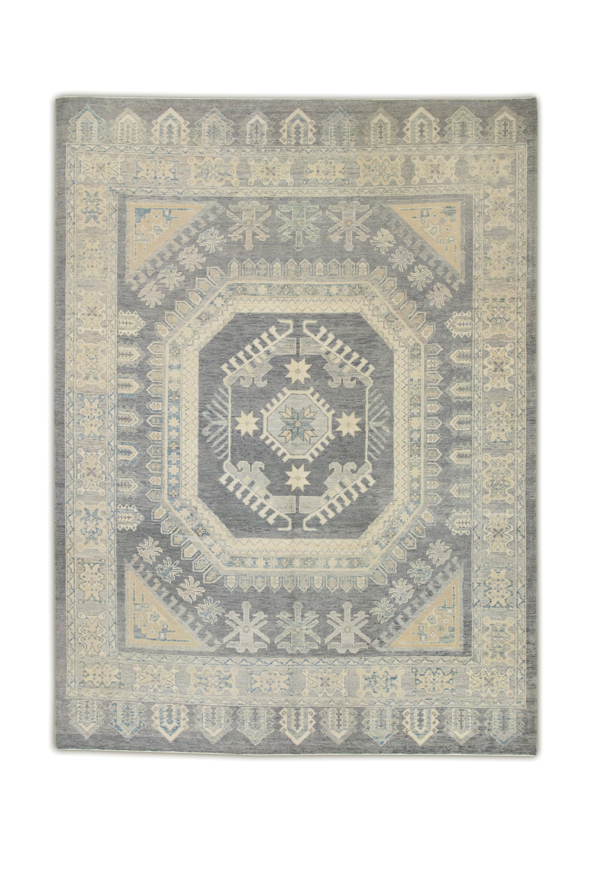 Turkish Oushak Rug 9'4" x 12'11" #7477