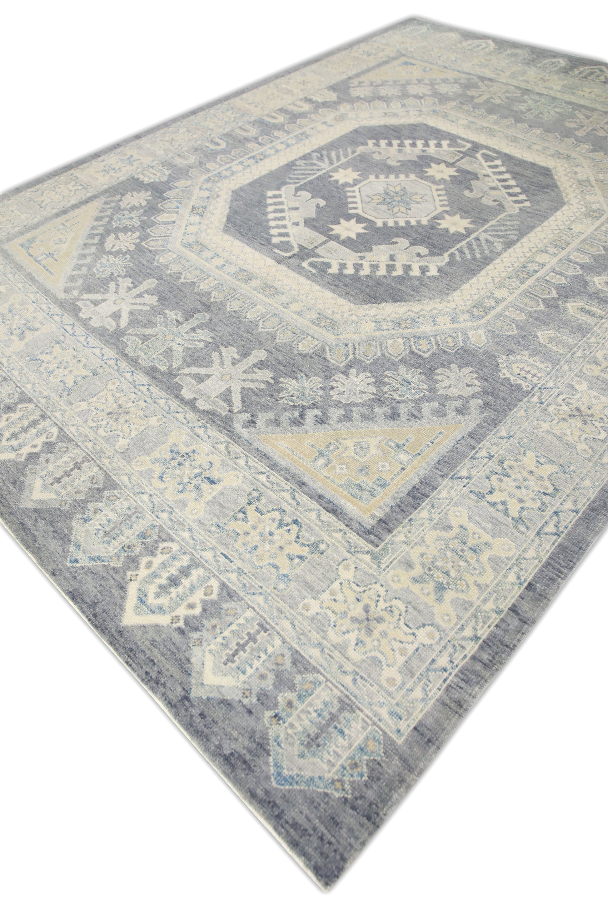 Turkish Oushak Rug 9'4" x 12'11" #7477