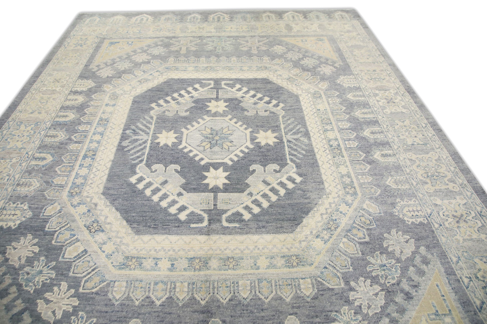 Turkish Oushak Rug 9'4" x 12'11" #7477