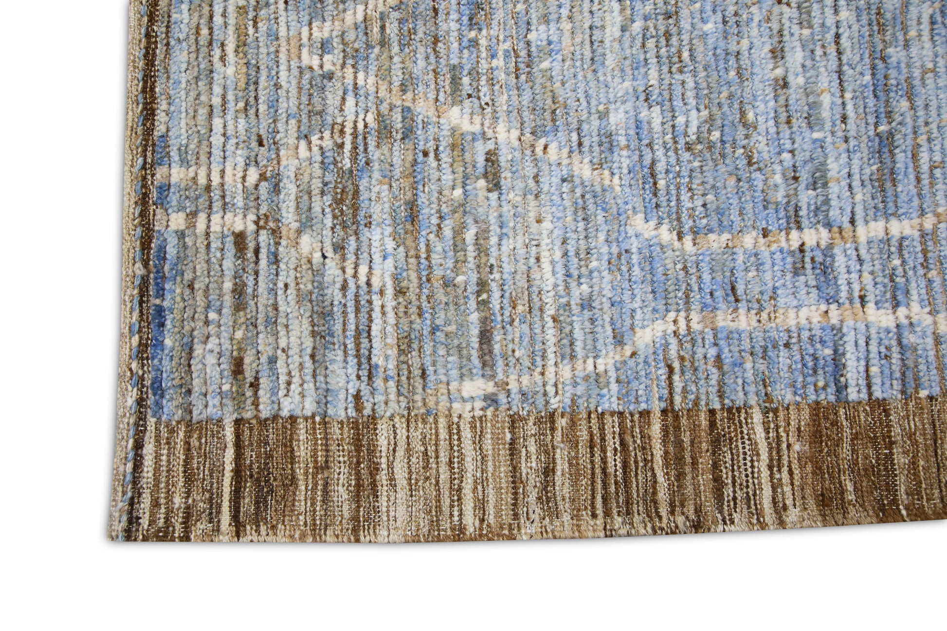 Turkish Tulu Rug Hand Knotted 8'6" x 9'11" #6017