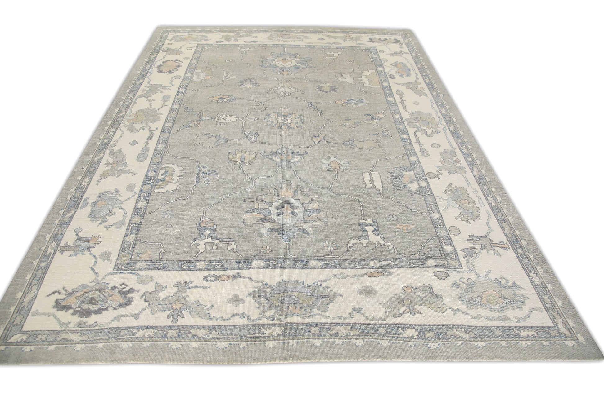 Turkish Oushak Rug 8'9" x 11'10" #7205