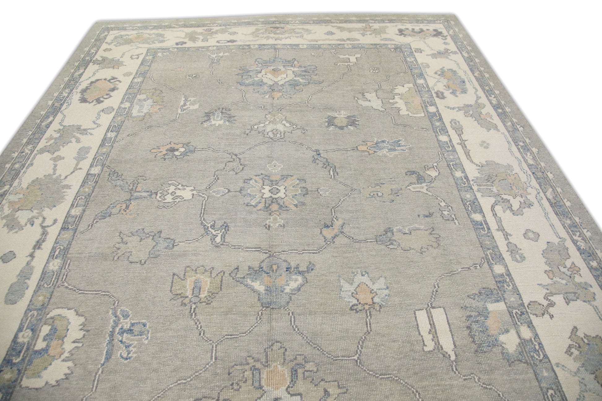 Turkish Oushak Rug 8'9" x 11'10" #7205
