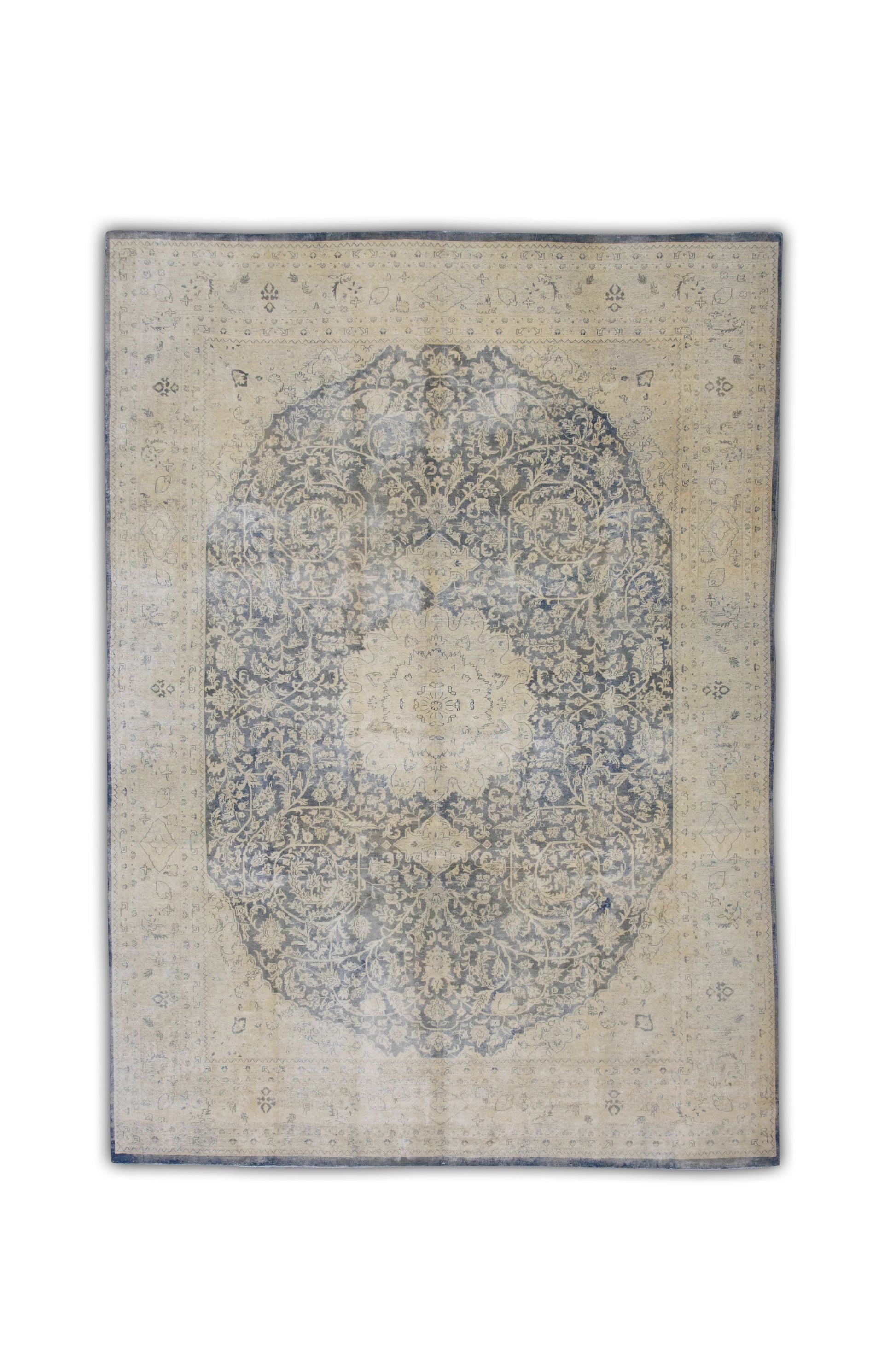 Turkish Vintage Anatolian Rug  7'10" x 11'6" #17