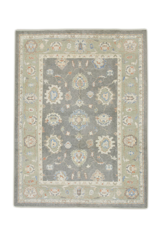 #7475 Turkish Oushak 8'9" x 11'8"