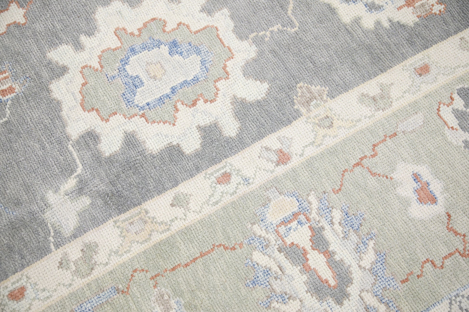 Turkish Oushak Rug 8'9" x 11'8" #7475