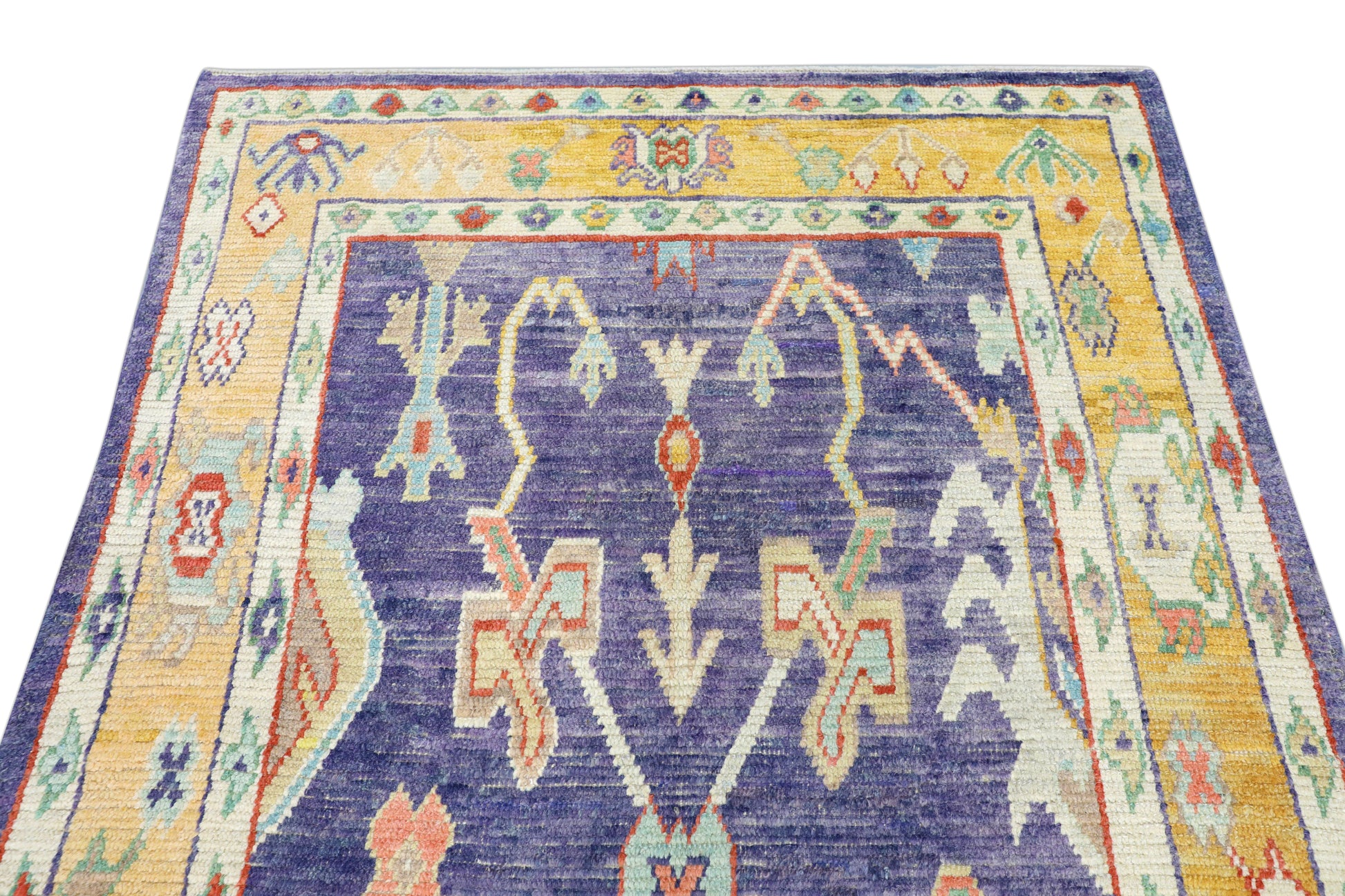 Turkish Oushak Rug 5'4" x 6'5" #4578