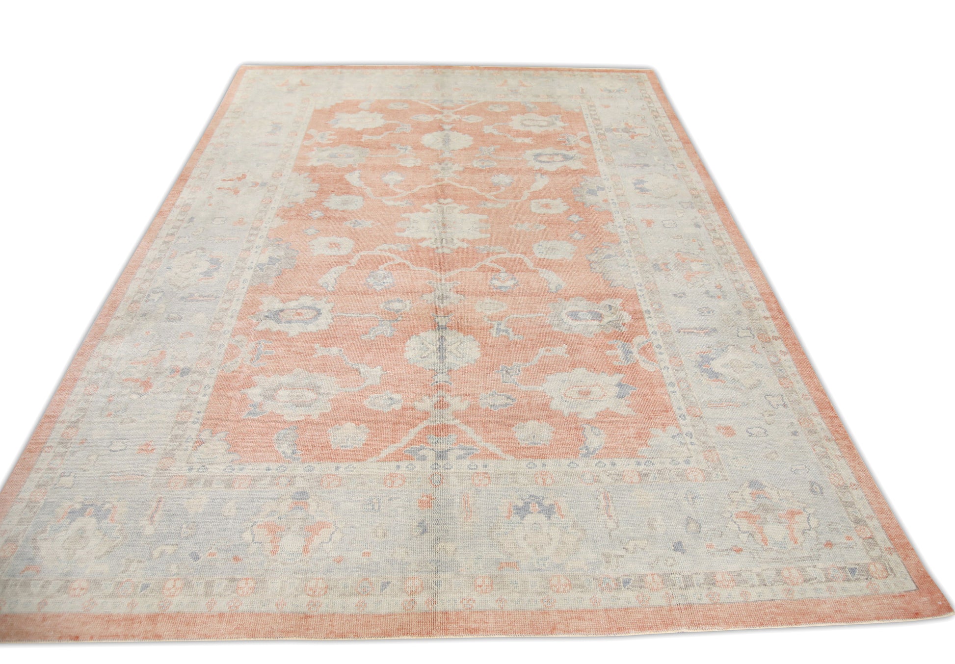 Turkish Oushak Rug 8'10" x 12'3" #1018