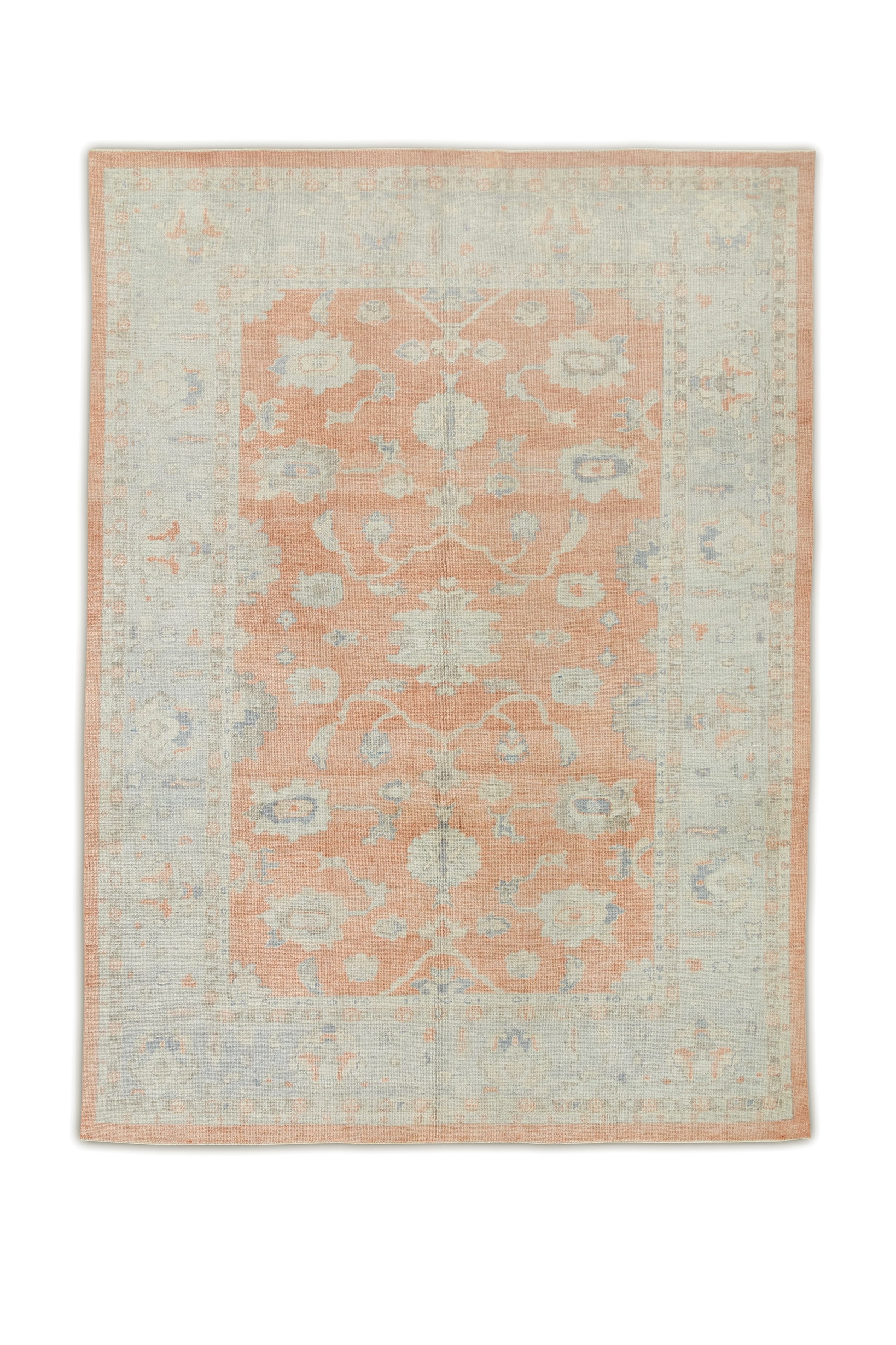 Turkish Oushak Rug 8'10" x 12'3" #1018