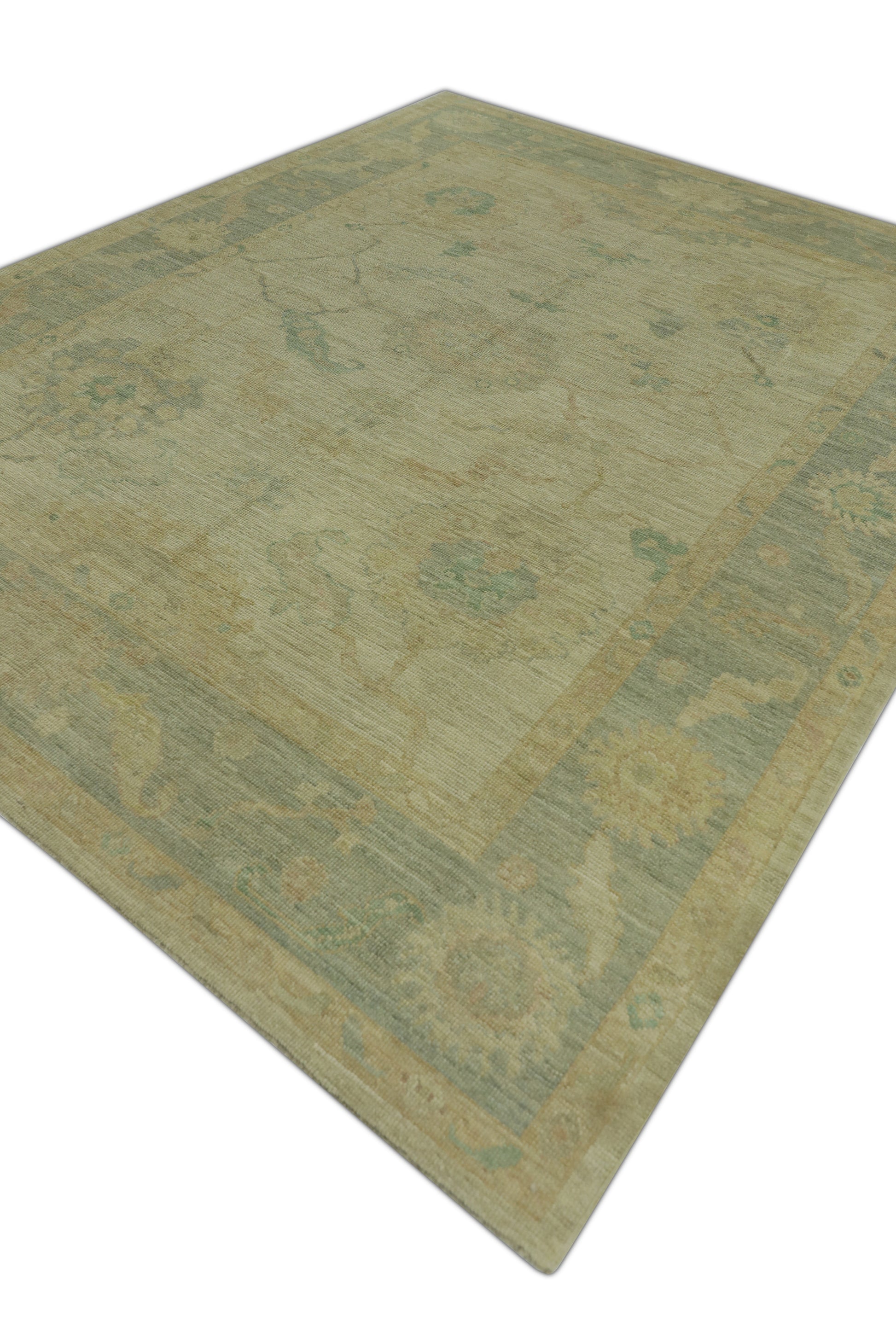 Turkish Oushak Rug 8'4" x 10'6" #1424