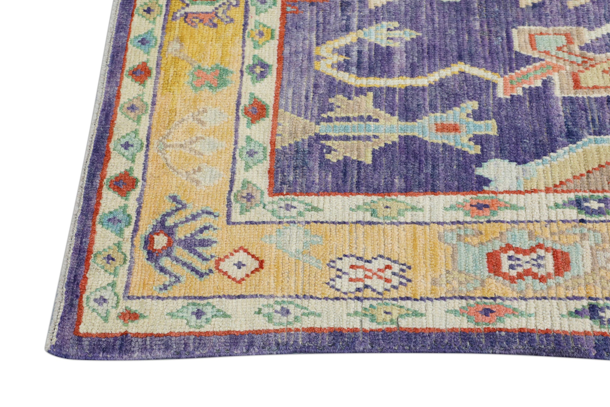 Turkish Oushak Rug 5'4" x 6'5" #4578