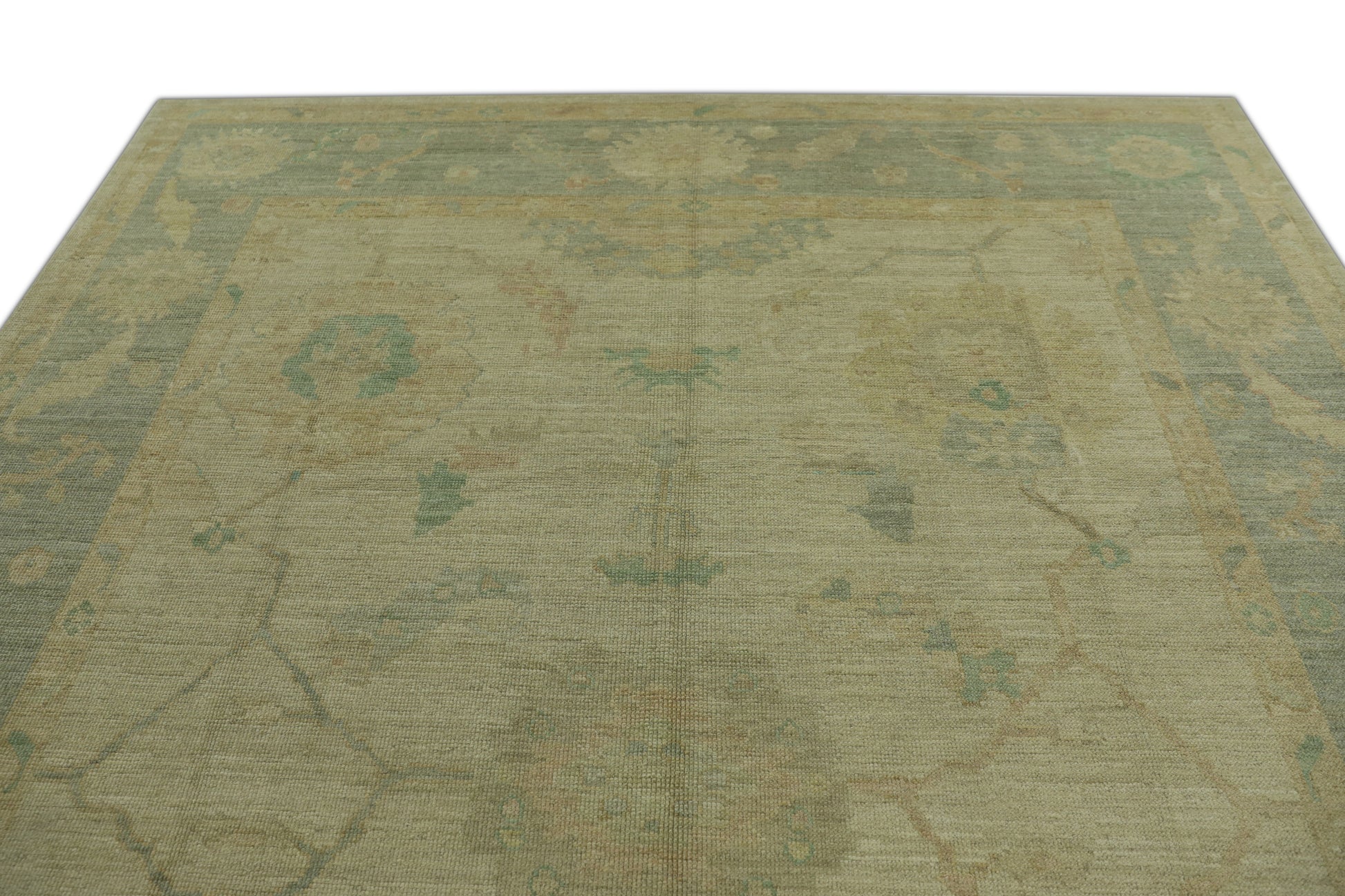 Turkish Oushak Rug 8'4" x 10'6" #1424