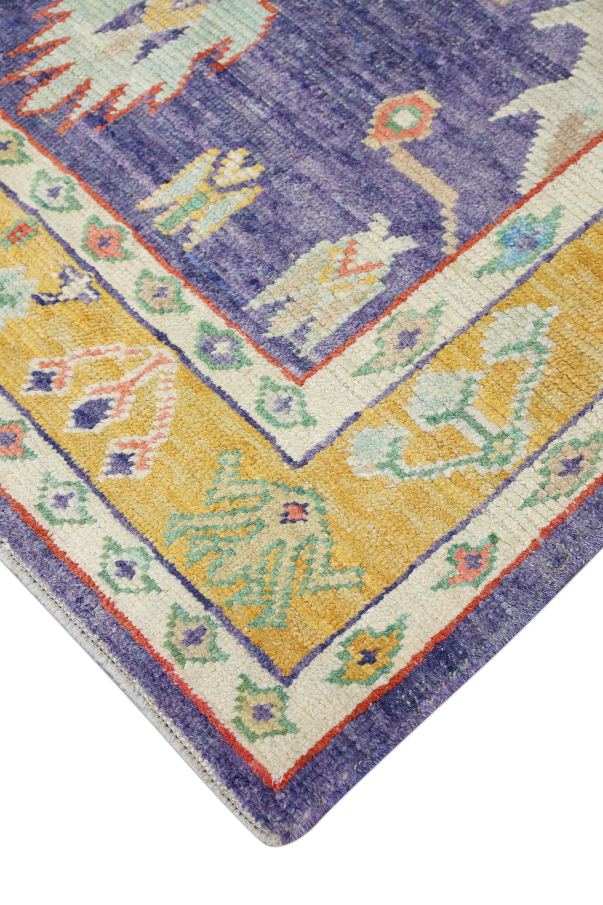Turkish Oushak Rug 5'4" x 6'5" #4578