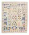 Turkish Oushak Rug 5'7" x 6'7" #4577