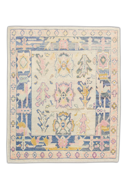 #4577 Turkish Oushak 5'7" x 6'7"