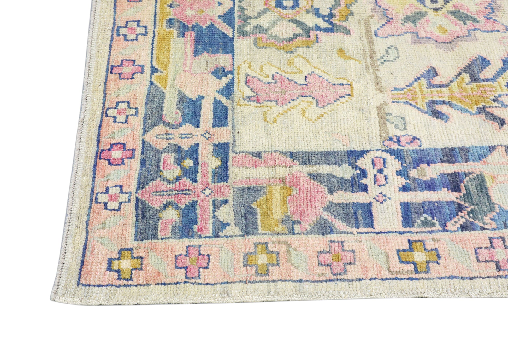 Turkish Oushak Rug 5'7" x 6'7" #4577