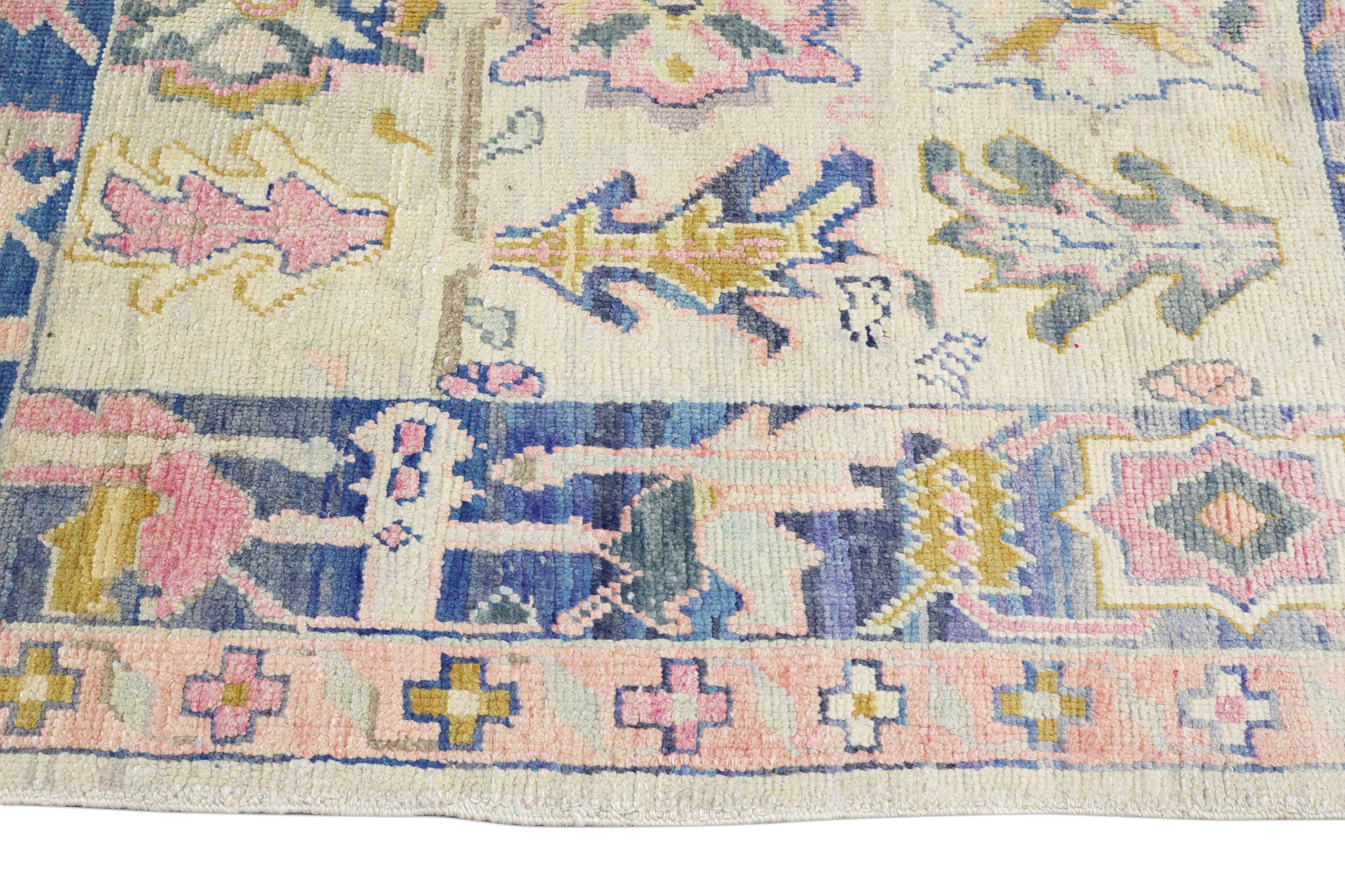 Turkish Oushak Rug 5'7" x 6'7" #4577