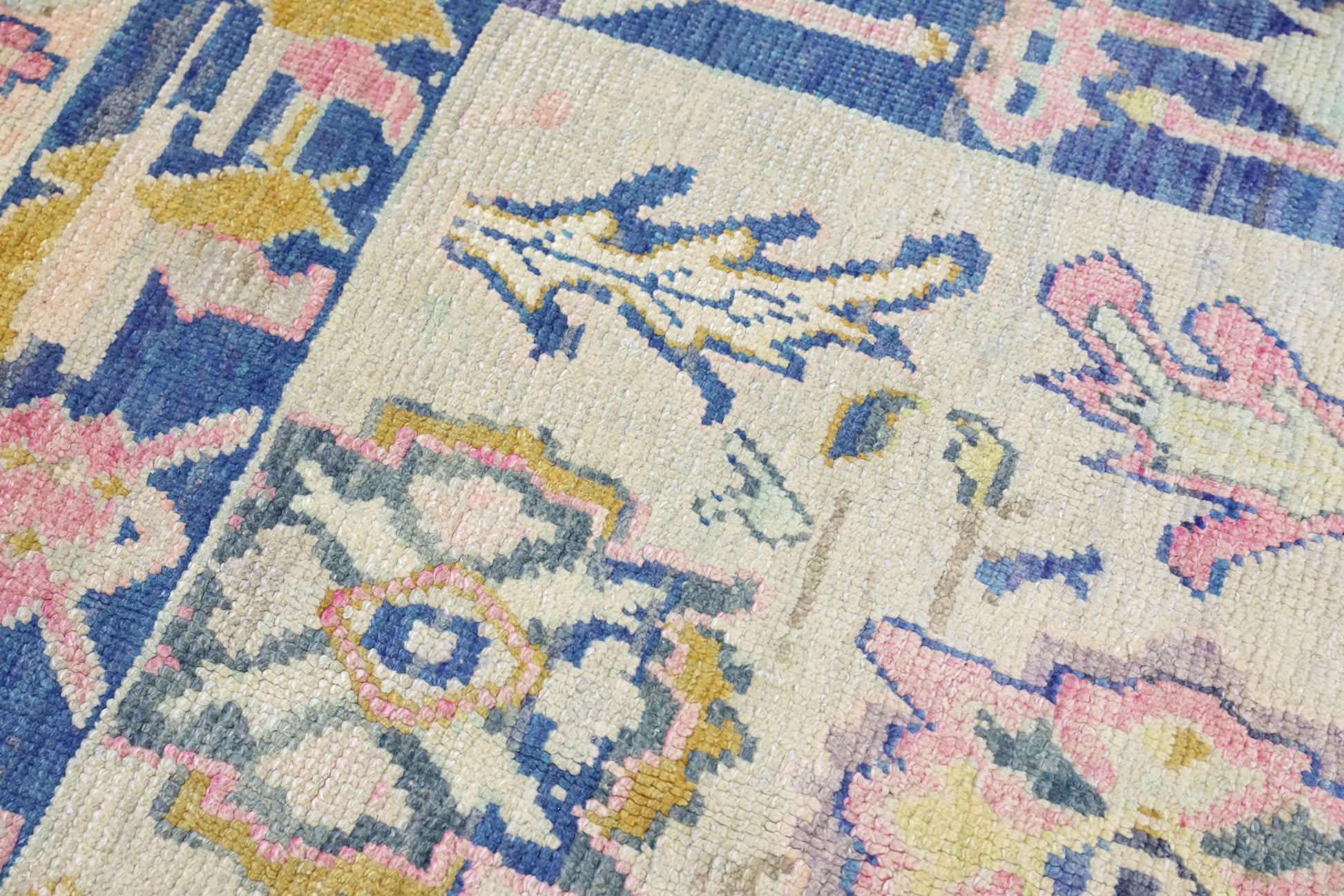 Turkish Oushak Rug 5'7" x 6'7" #4577