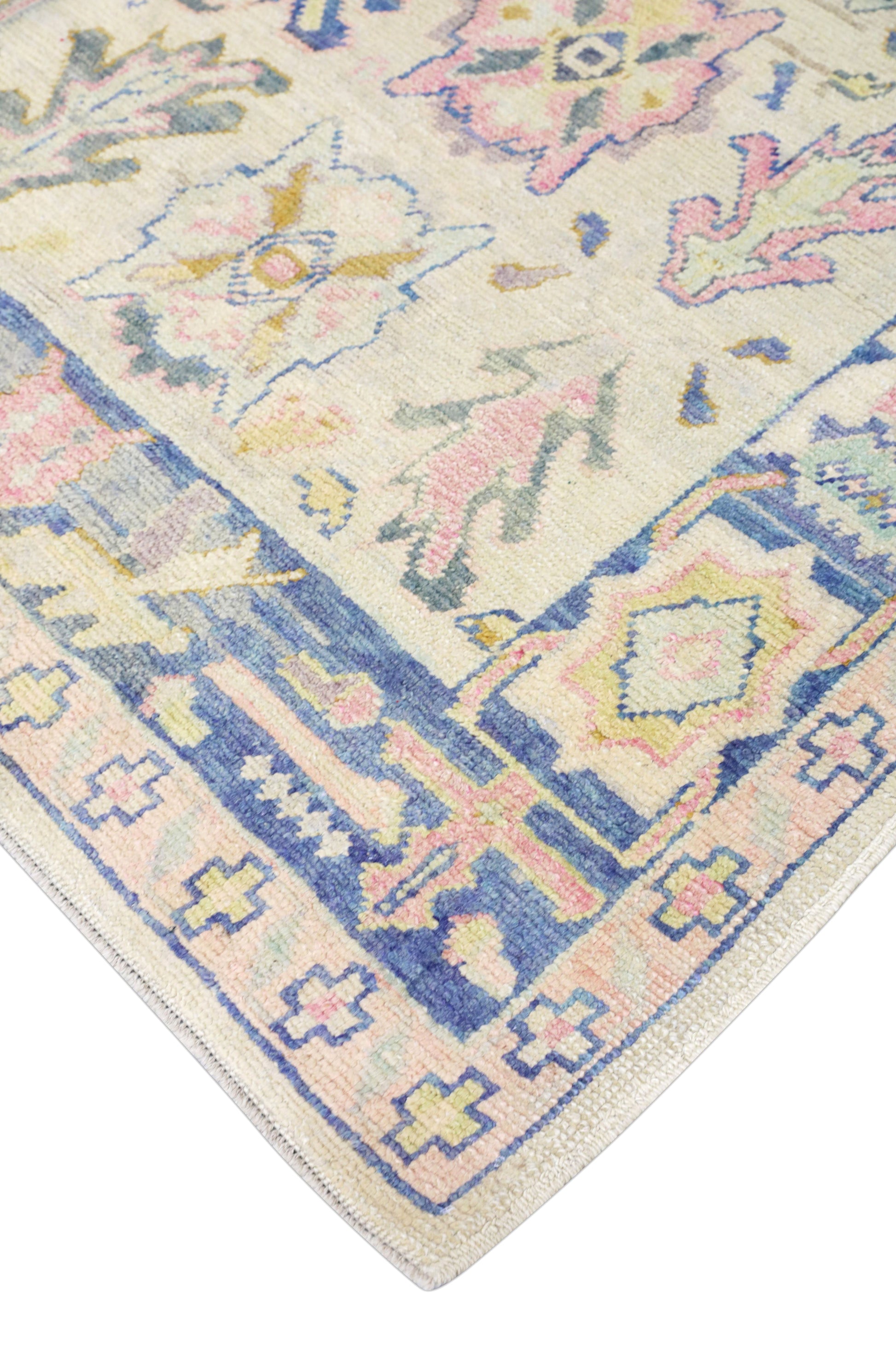 Turkish Oushak Rug 5'7" x 6'7" #4577
