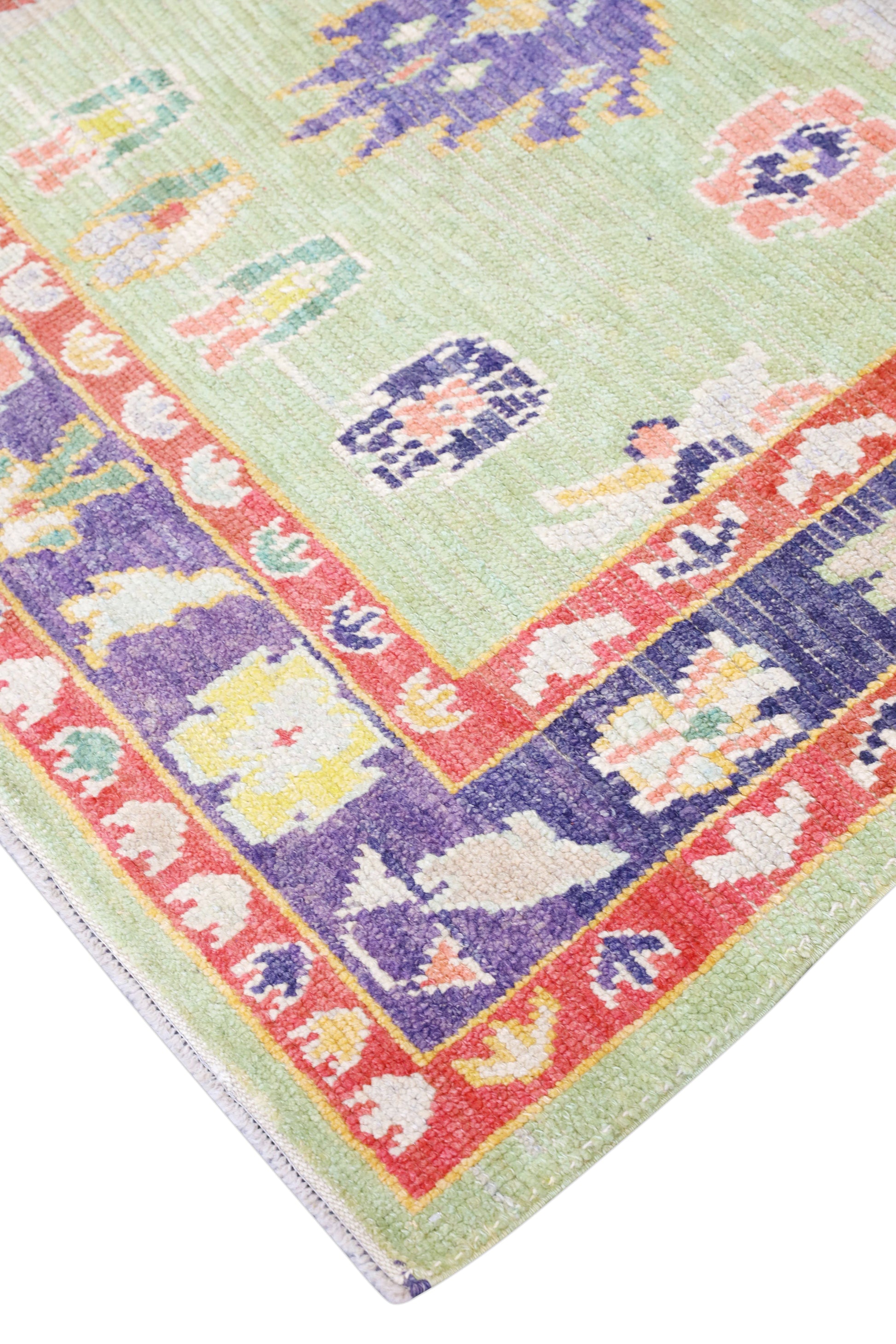 Turkish Oushak Rug 5'5" x 6'6" #4575