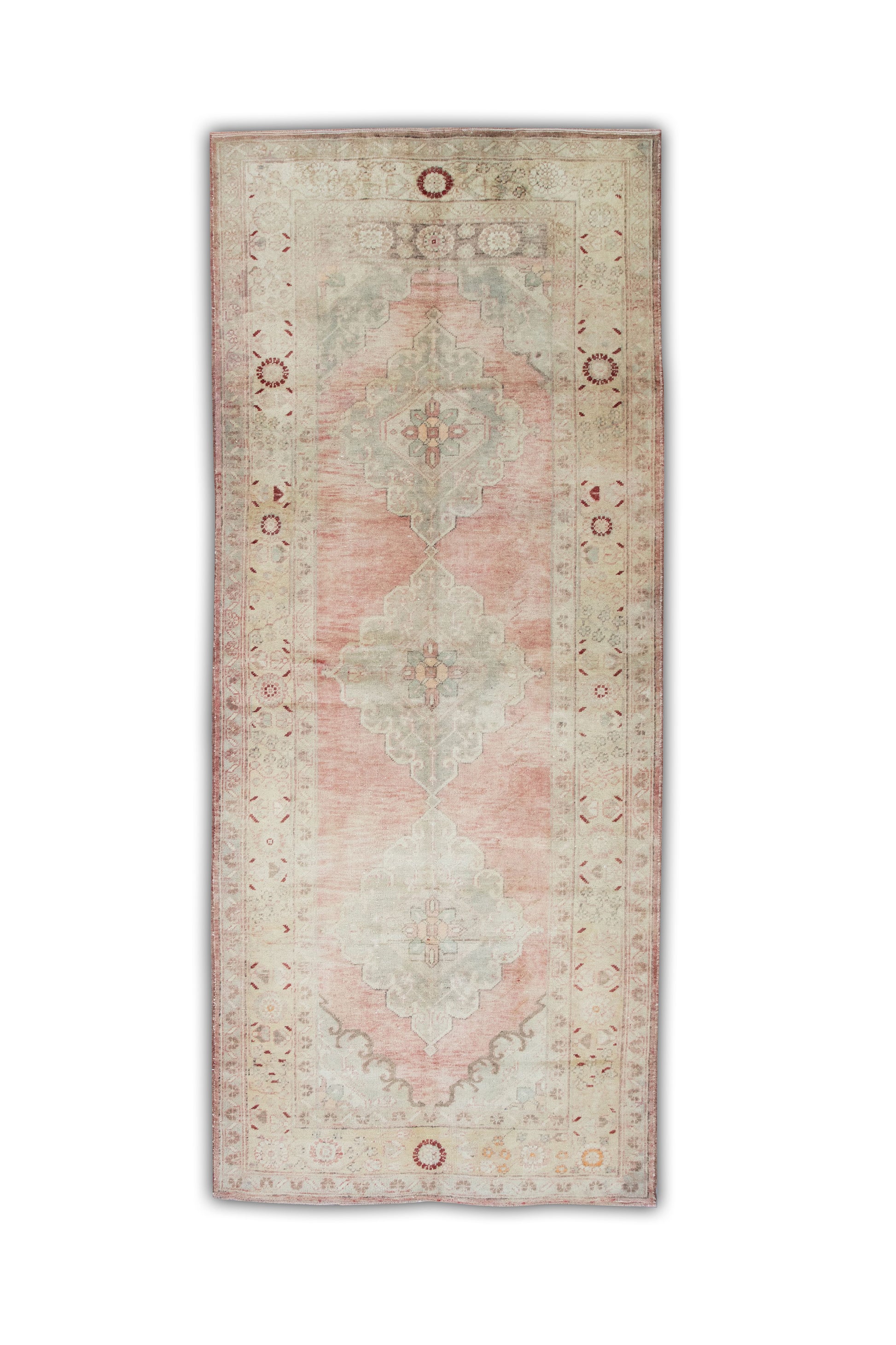 Turkish Vintage Anatolian Rug  4'8" x 11'5" #226