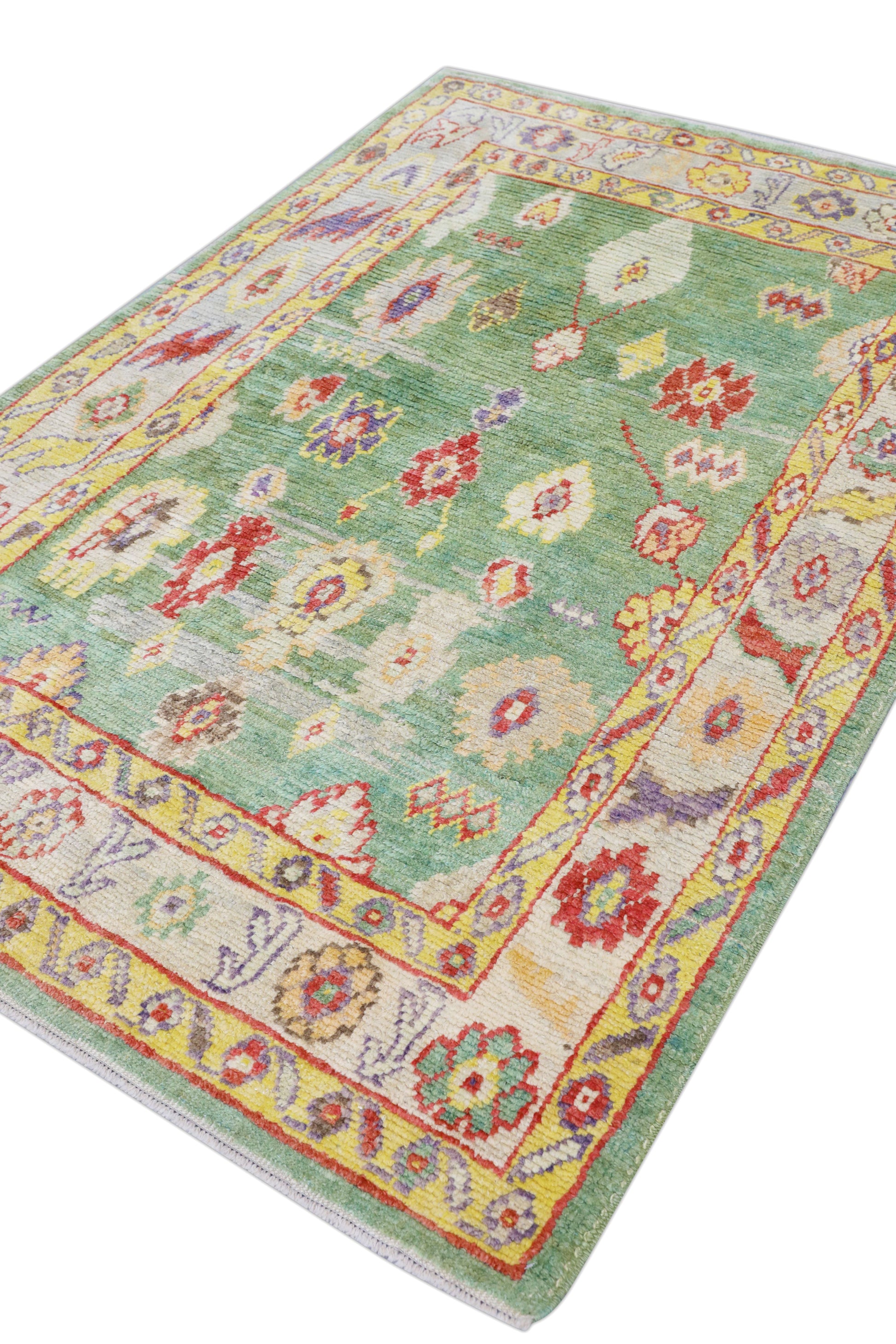Turkish Oushak Rug 5'4" x 7'11" #4573