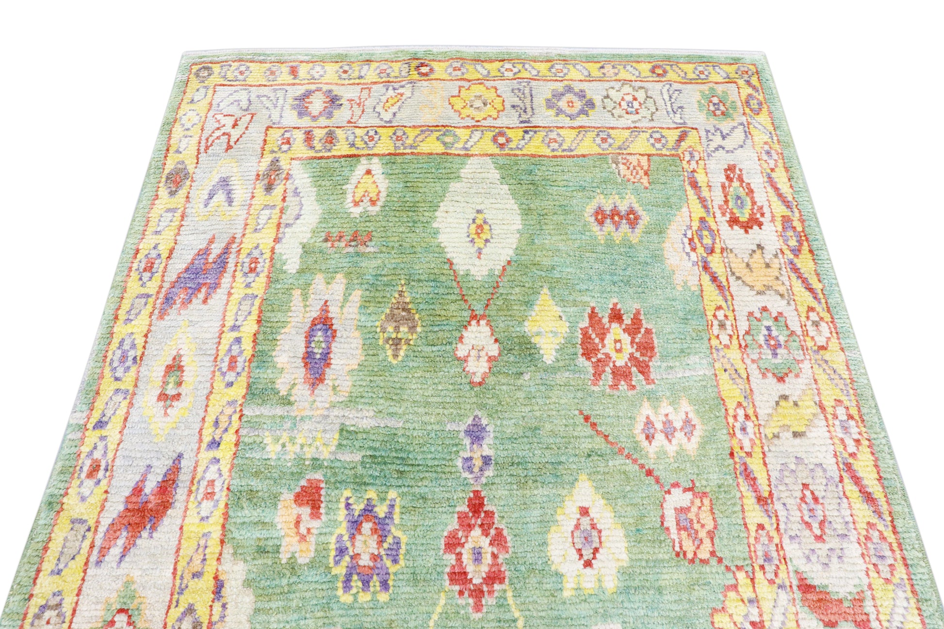 Turkish Oushak Rug 5'4" x 7'11" #4573