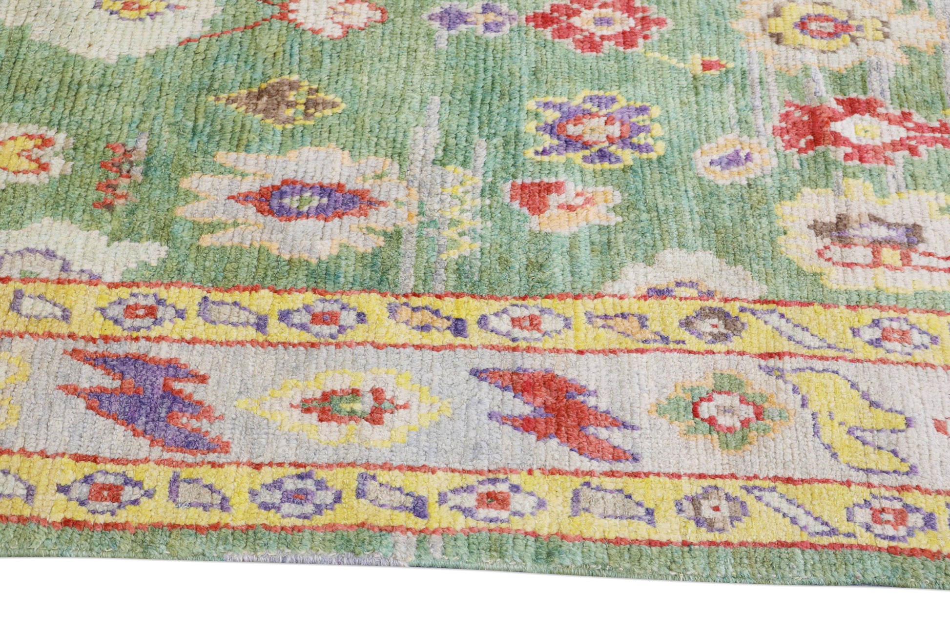 Turkish Oushak Rug 5'4" x 7'11" #4573