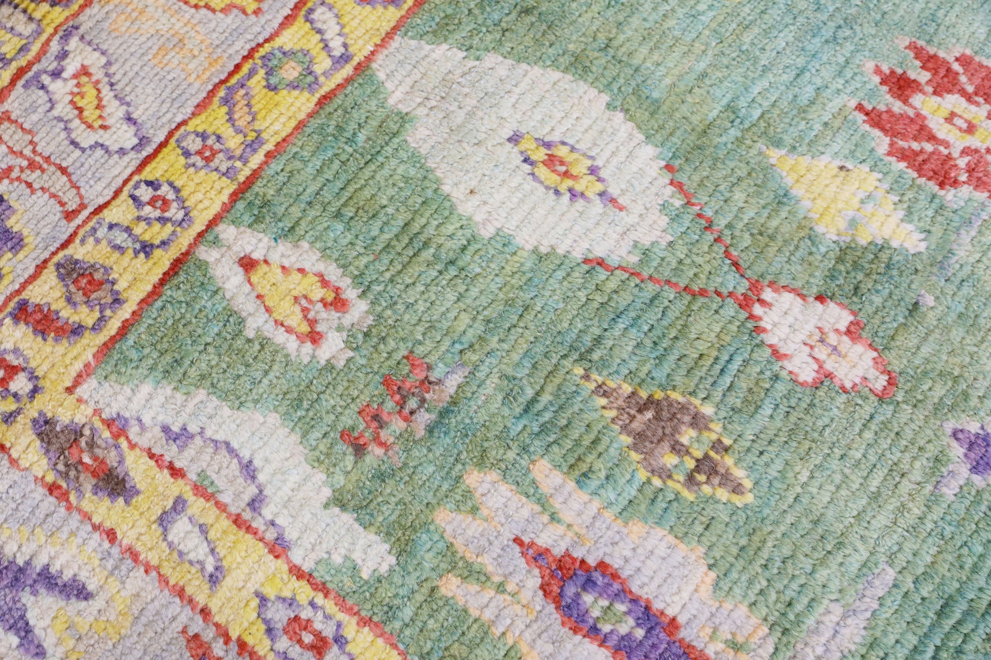 Turkish Oushak Rug 5'4" x 7'11" #4573