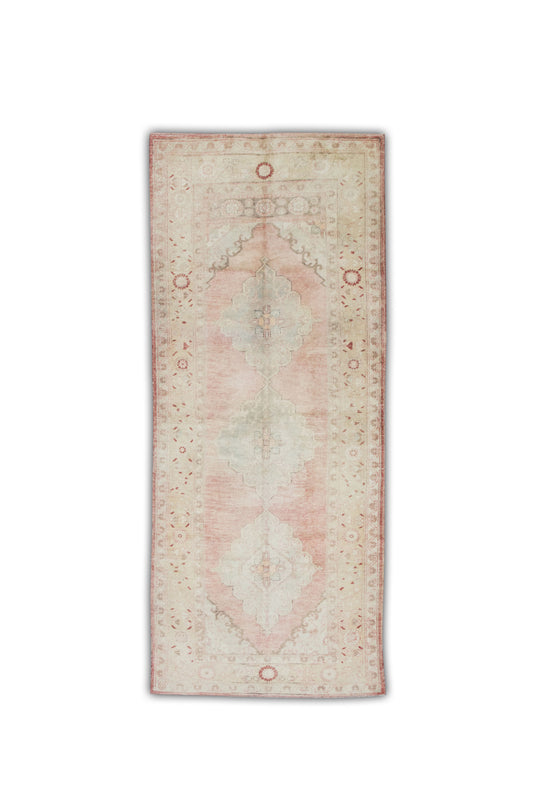 #211 Turkish Vintage Anatolian Rug 4'8" x 11'