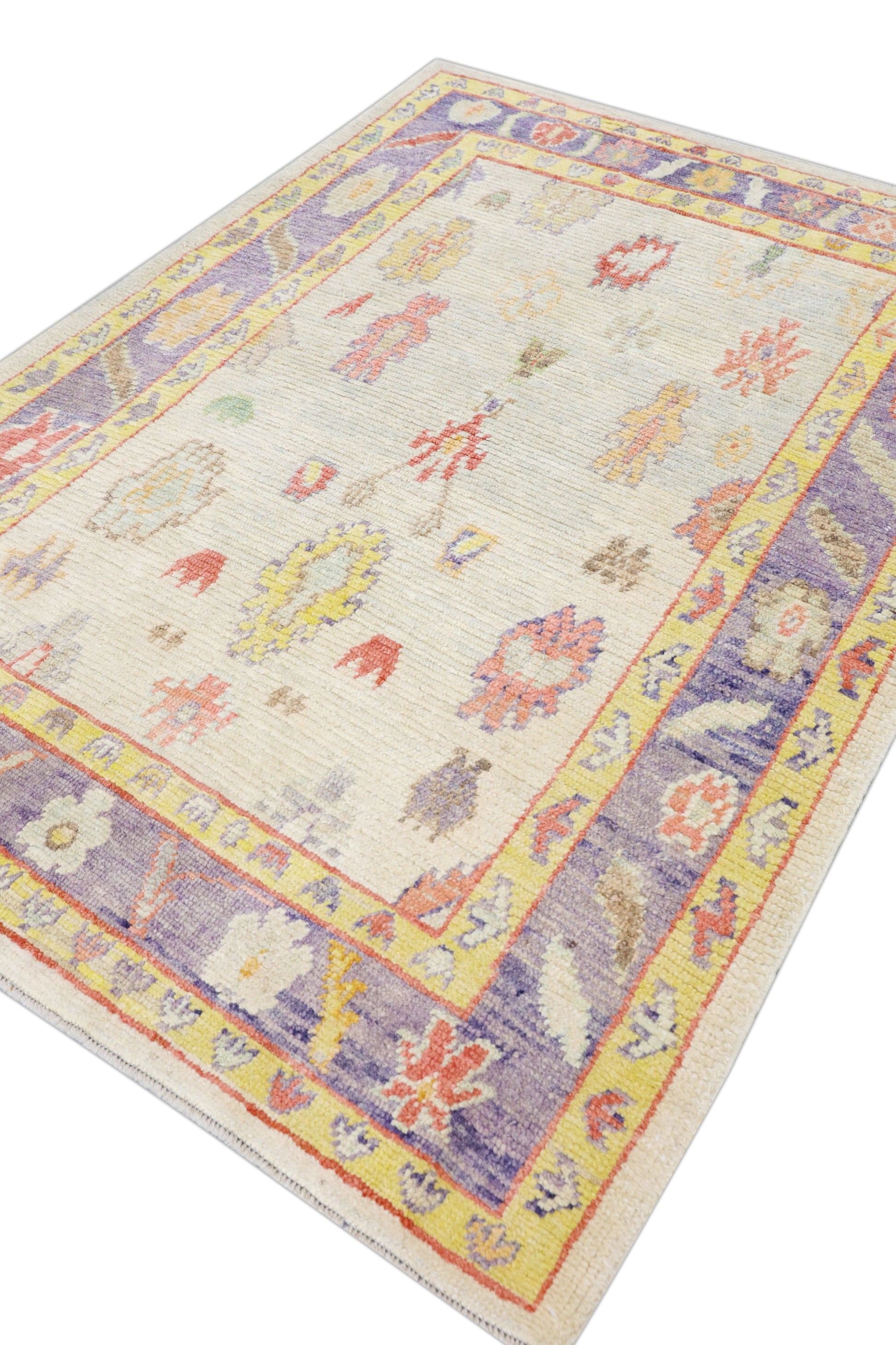 Turkish Oushak Rug 5'6" x 7'8" #4571