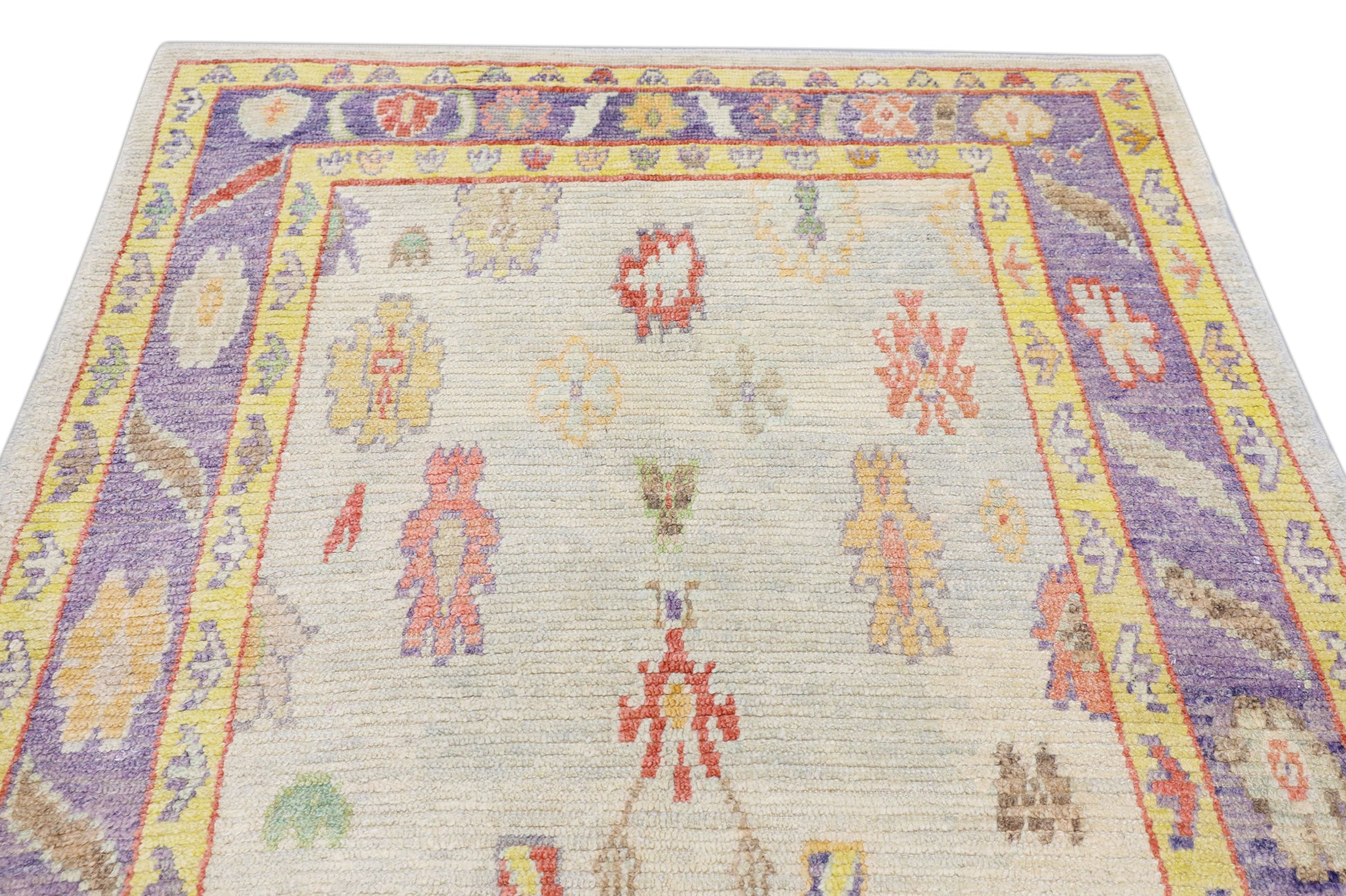 Turkish Oushak Rug 5'6" x 7'8" #4571