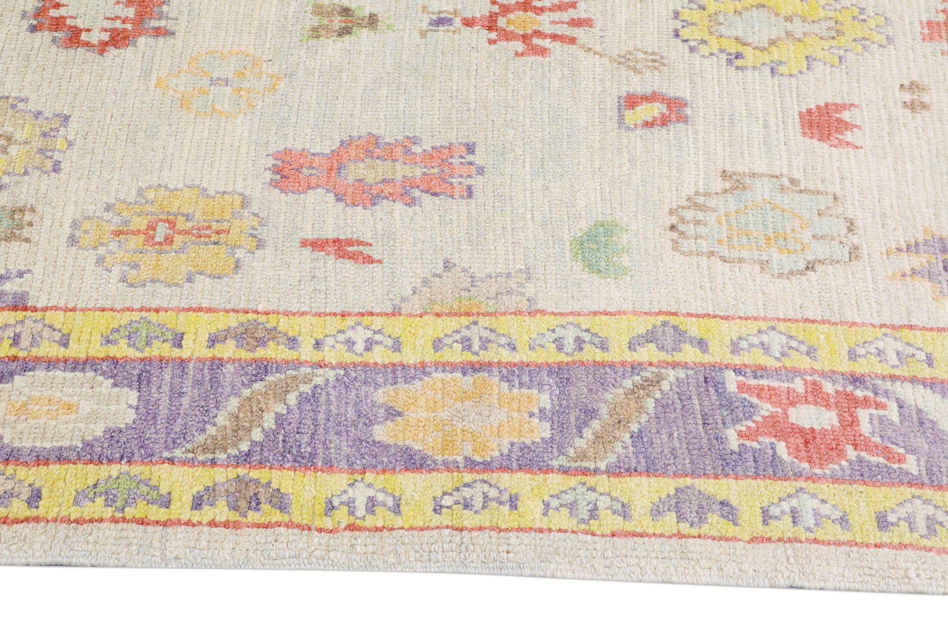 Turkish Oushak Rug 5'6" x 7'8" #4571