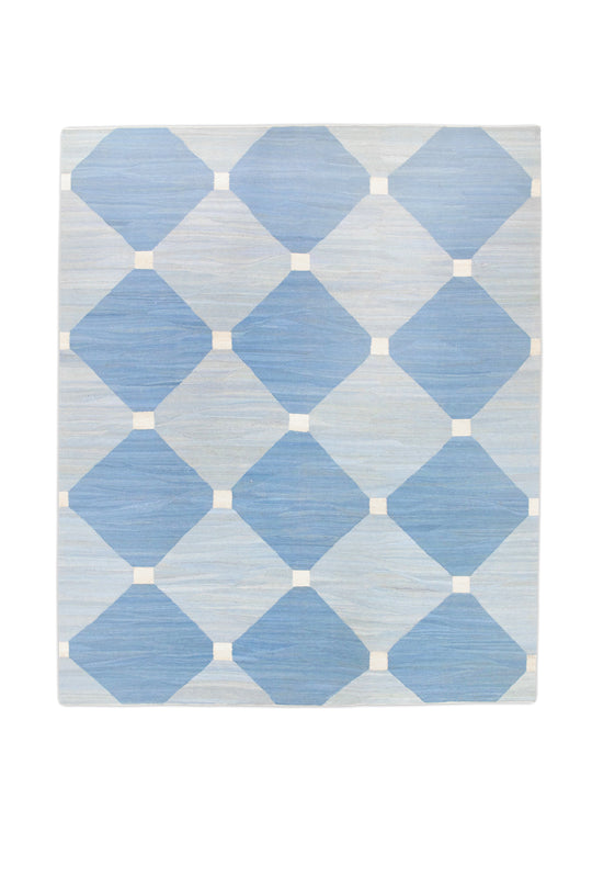 #6887 Oriental Flat Weave Turkish Kilim 9'3" x 11'4"