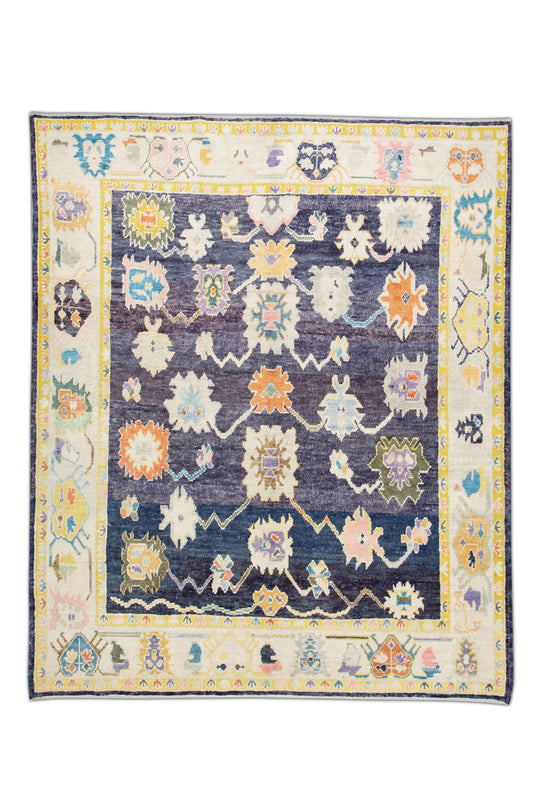 #4515 Turkish Oushak 8'3" x 10'