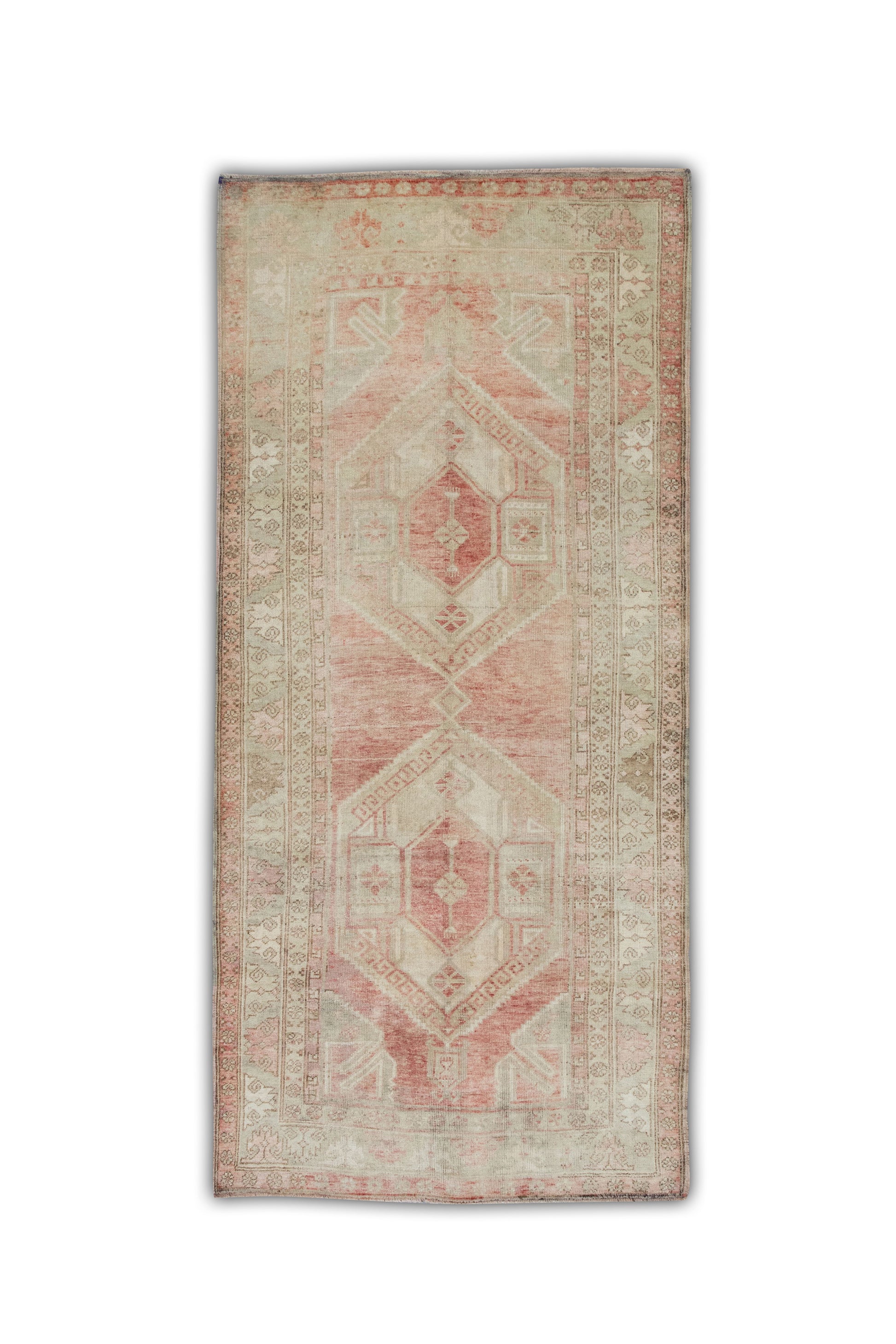 Turkish Vintage Anatolian Rug  5'5" x 10'10" #263