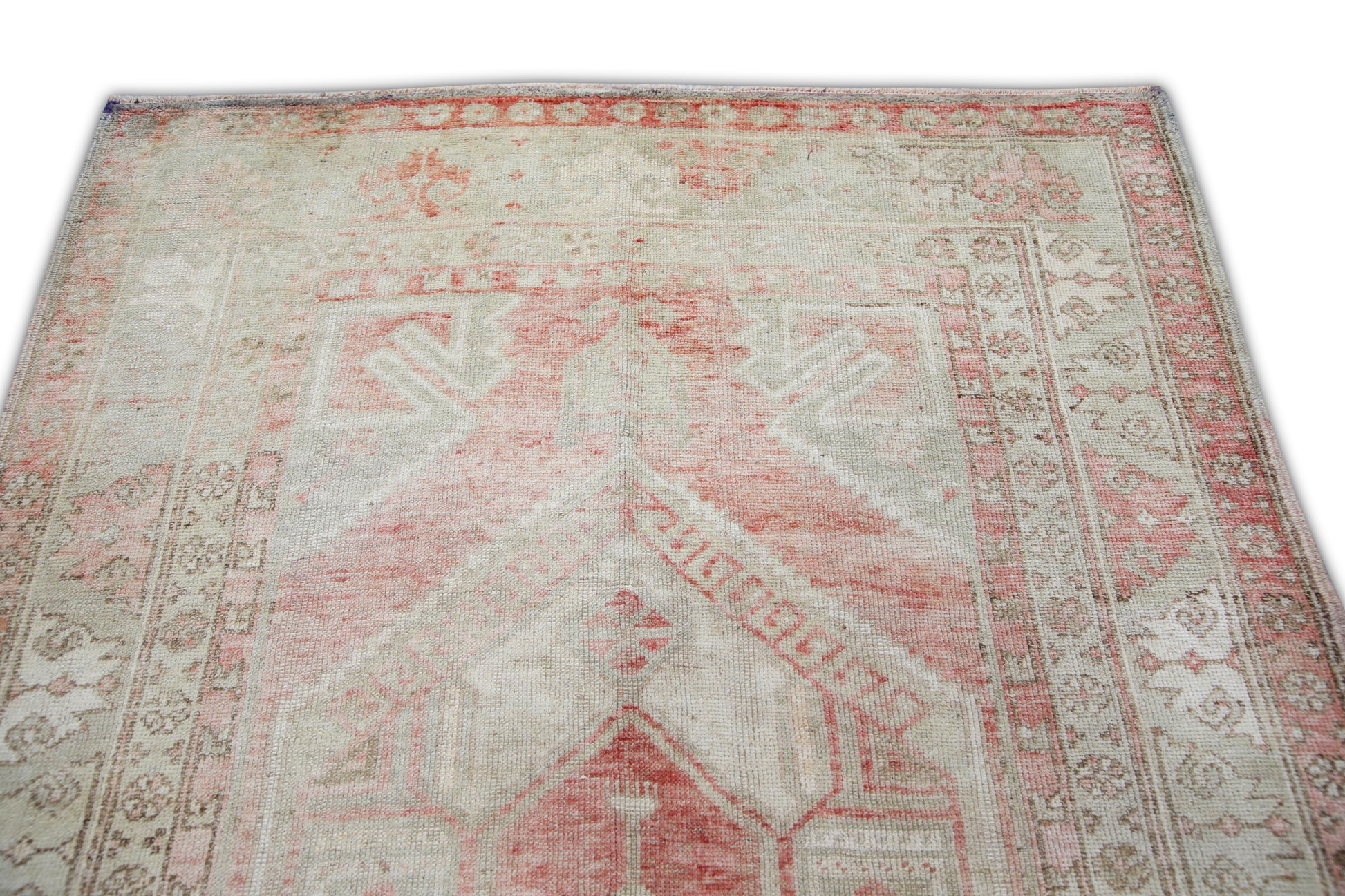 Turkish Vintage Anatolian Rug  5'5" x 10'10" #263