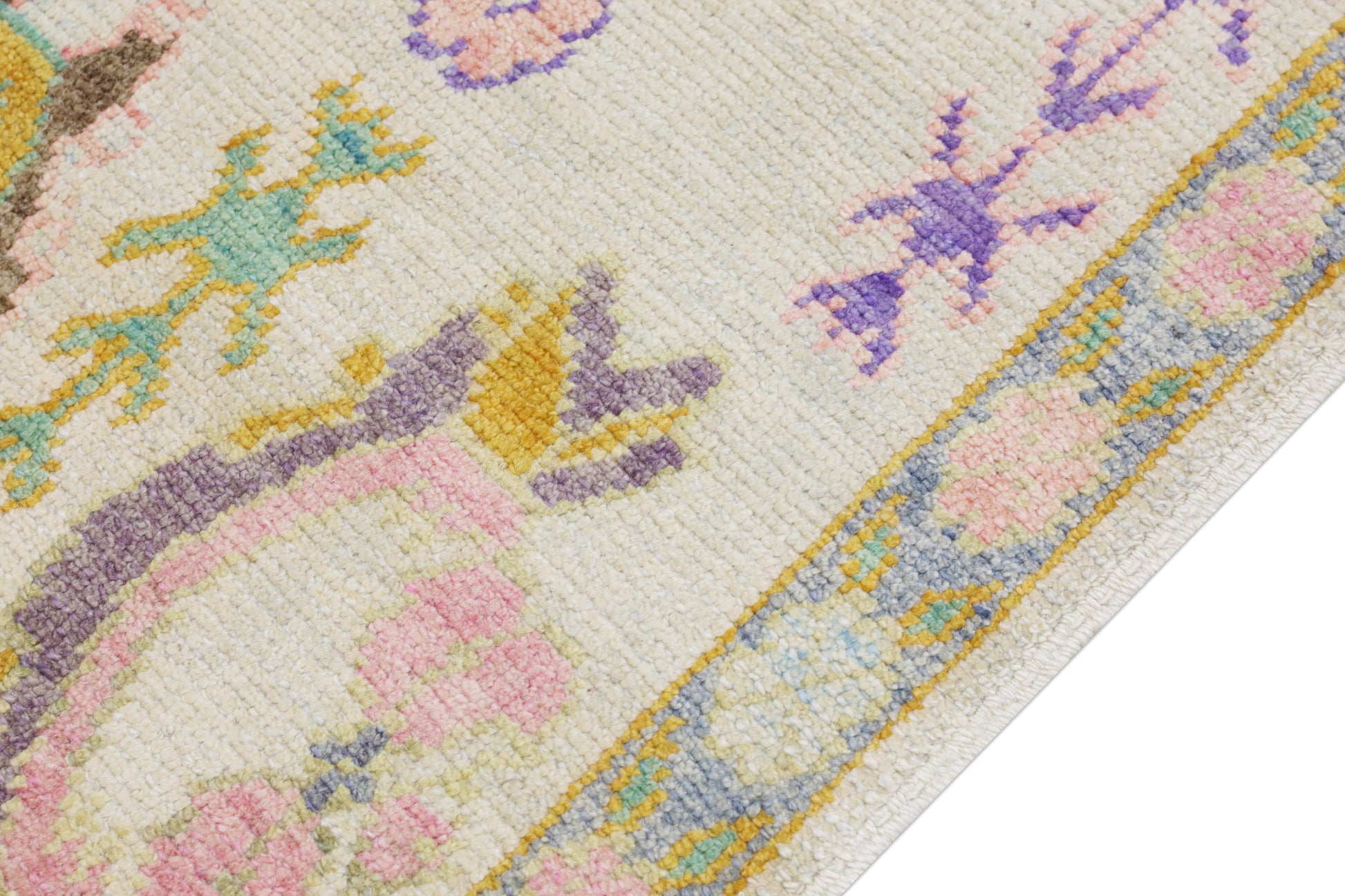 Turkish Oushak Rug 2'9" x 10'3" #4569