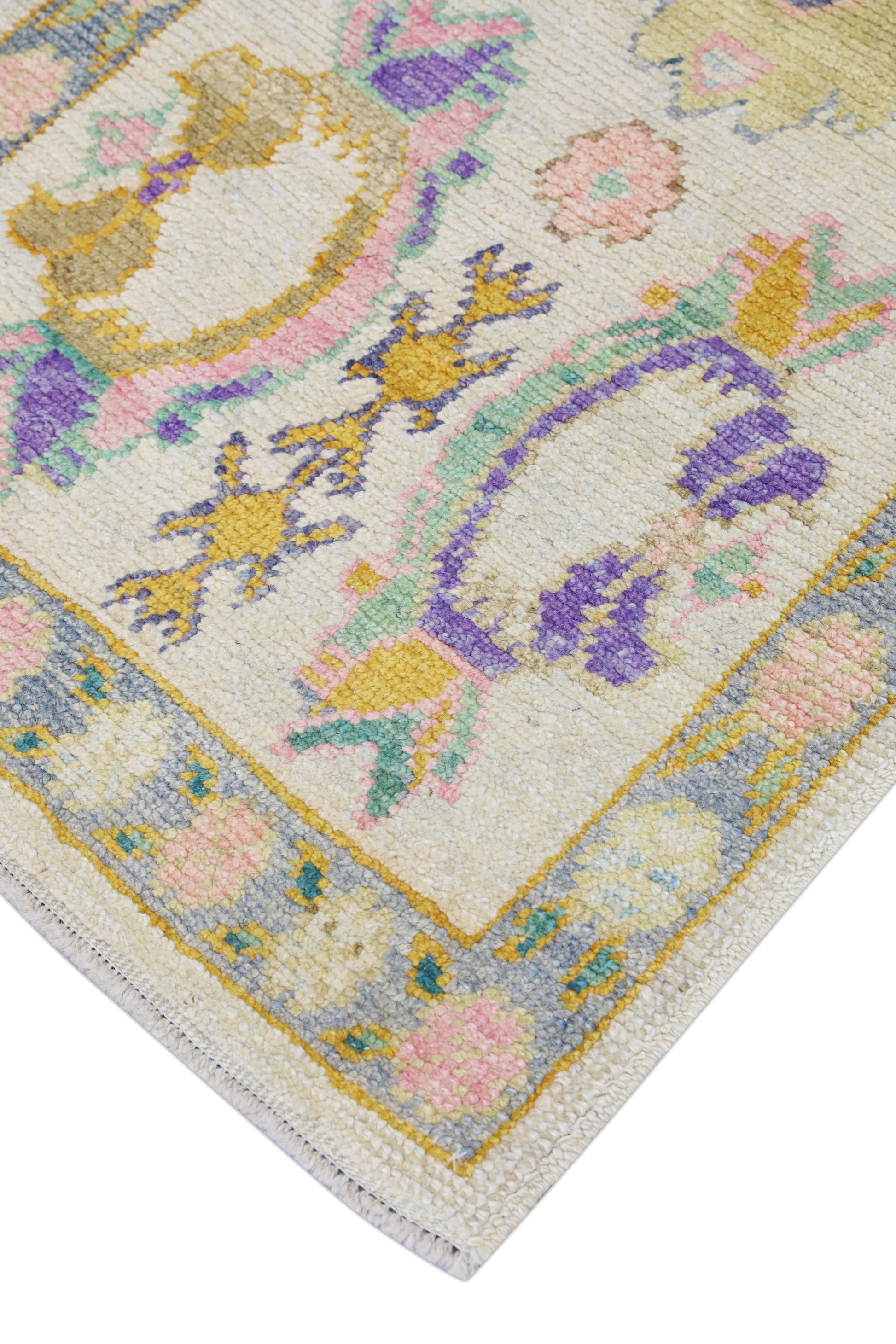 Turkish Oushak Rug 2'9" x 10'3" #4569
