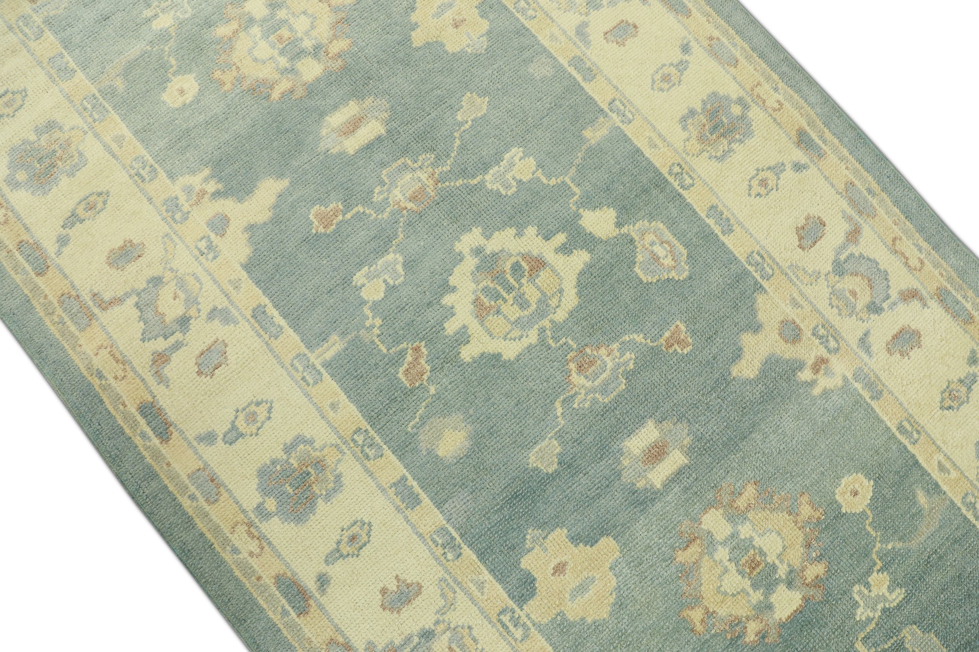Turkish Oushak Rug 4'1" x 7'9" #1100