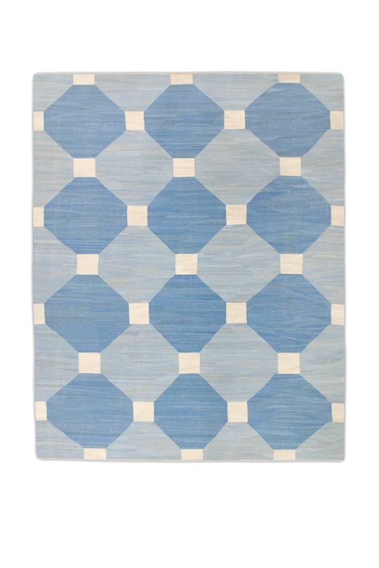 #6805 Oriental Flat Weave Turkish Kilim 9'8" x 12'4"