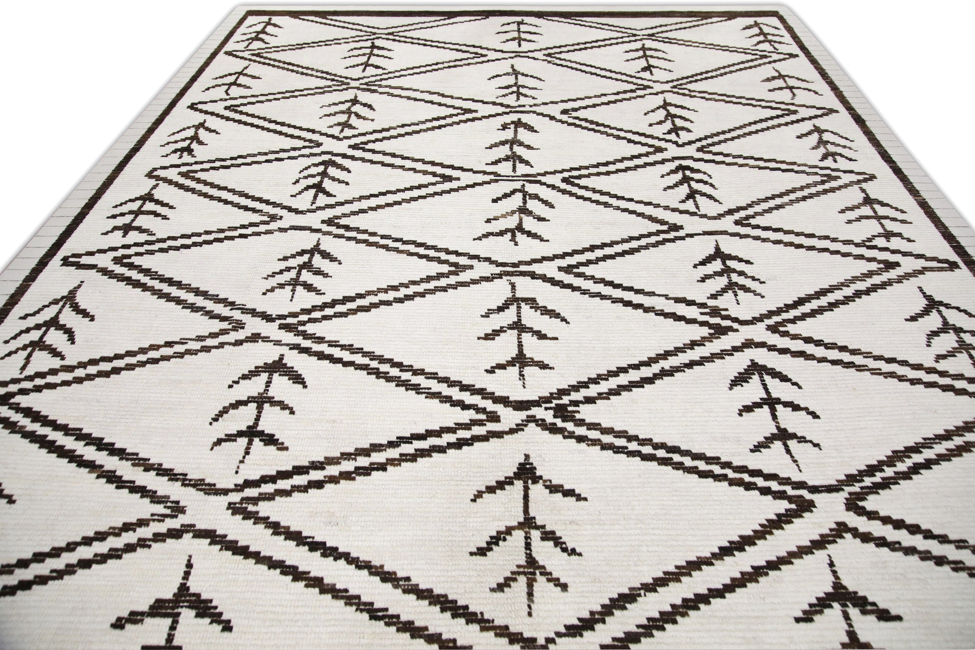 Turkish Tulu Rug Hand Knotted 9'10" x 14'4" #6215