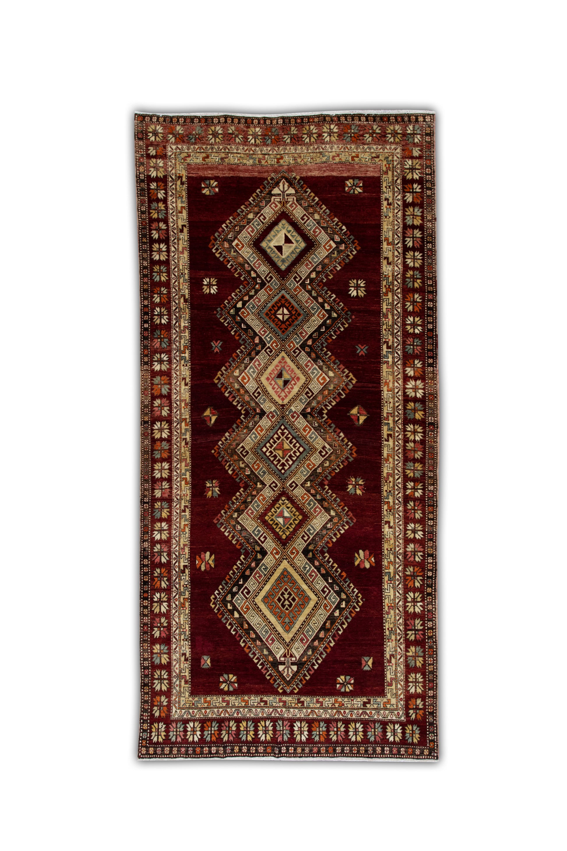 Turkish Vintage Anatolian Rug  6' x 12'2" #292