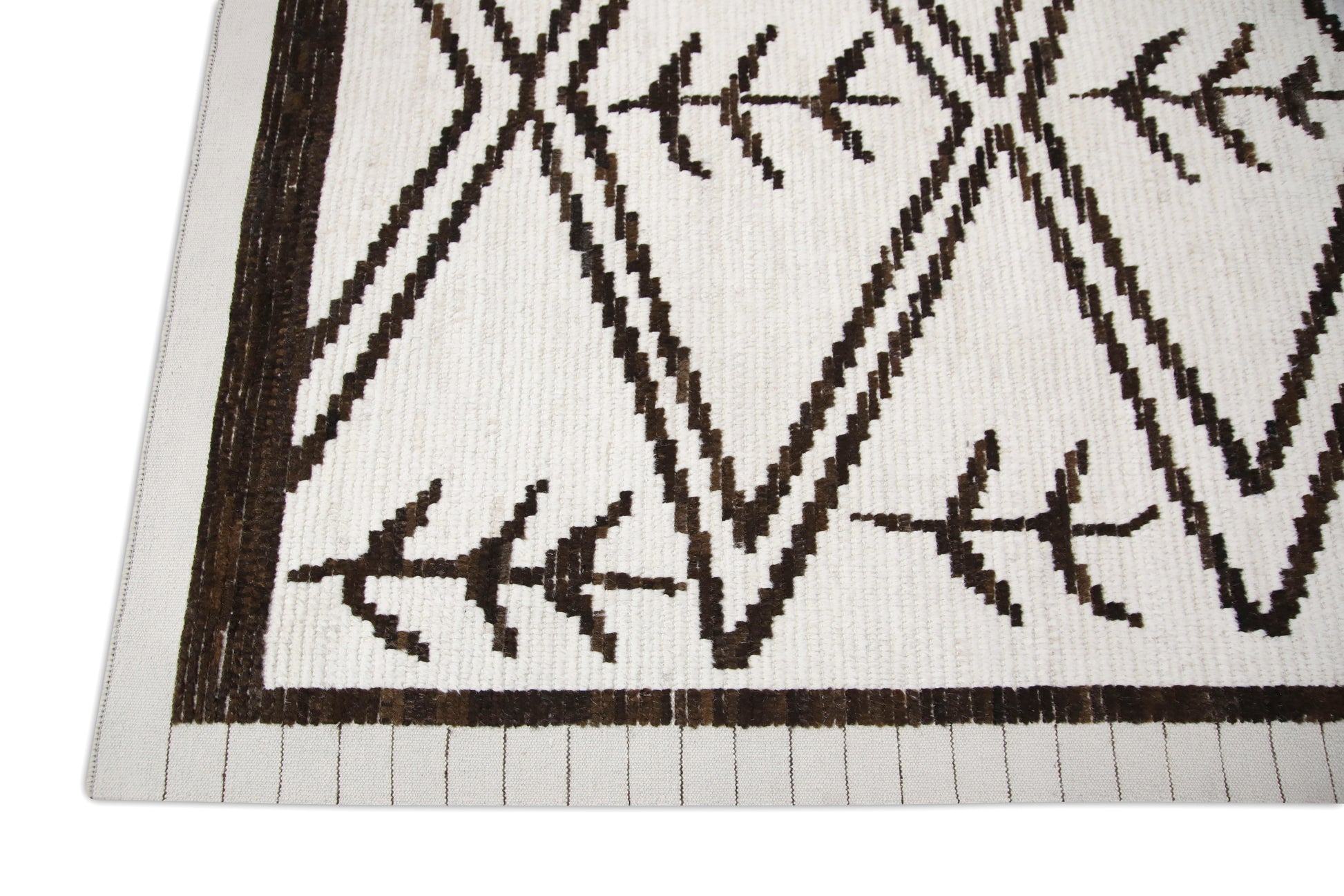 Turkish Tulu Rug Hand Knotted 9'10" x 14'4" #6215