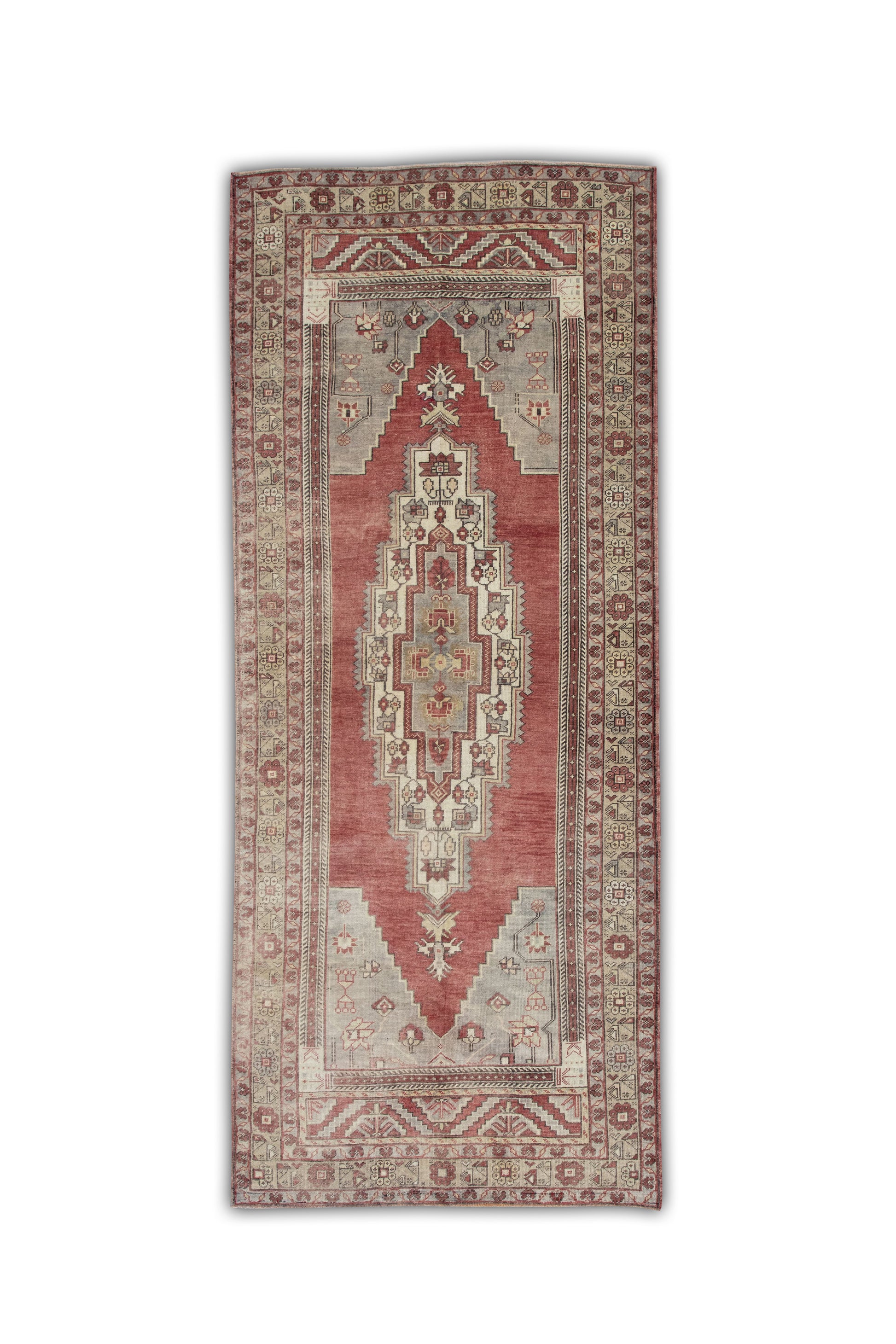 Turkish Vintage Anatolian Rug  5' x 11'6" #296