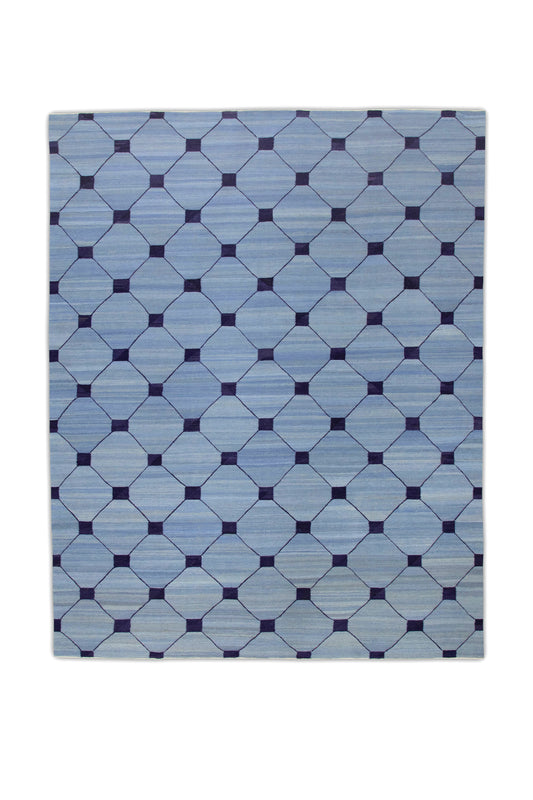 Oriental Flatweave Turkish Kilim 9'6" x 12'2" #6790