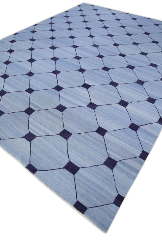 Oriental Flatweave Turkish Kilim 9'6" x 12'2" #6790