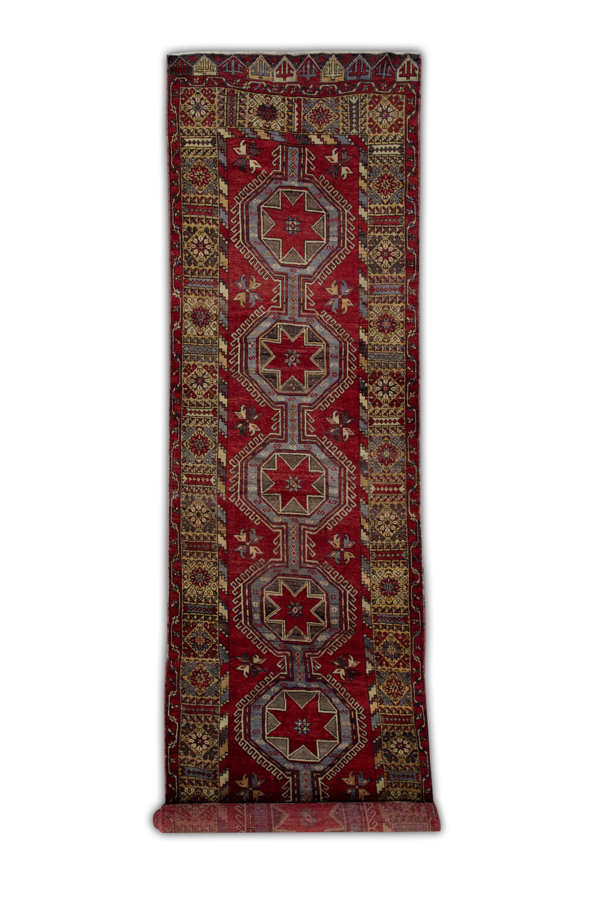 Turkish Vintage Anatolian Rug  5'4" x 22'11" #131