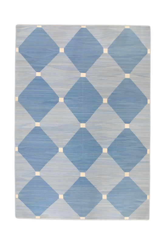 #6784 Oriental Flat Weave Turkish Kilim 10'5" x 14'11"